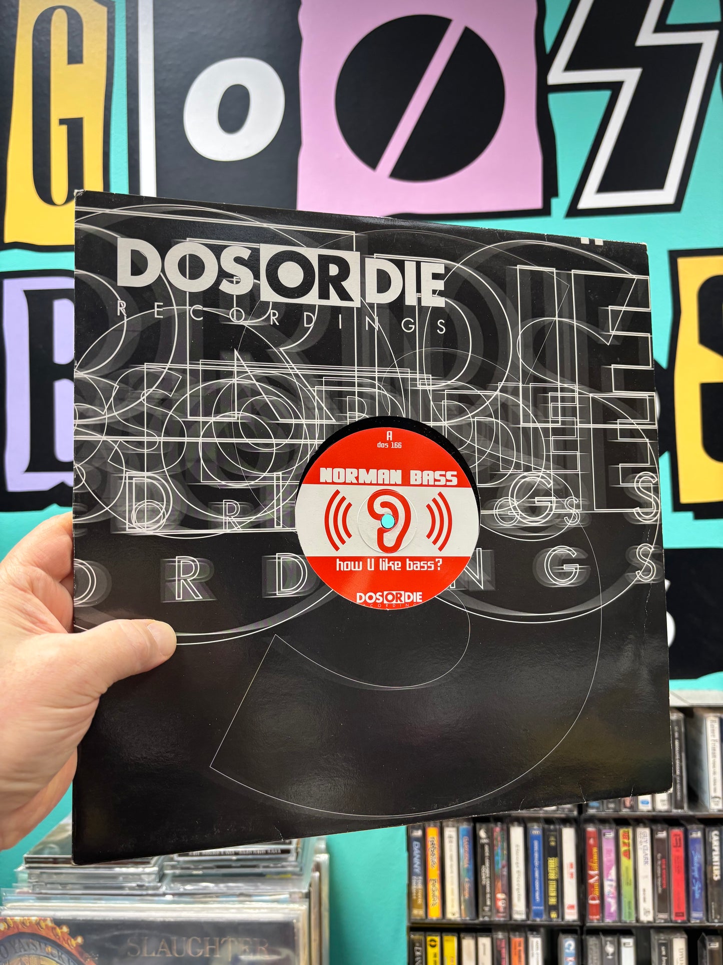 Norman Bass: How U Like Bass?, 12inch, 1st pressing, Dos Or Die Recordings, Germany 2001