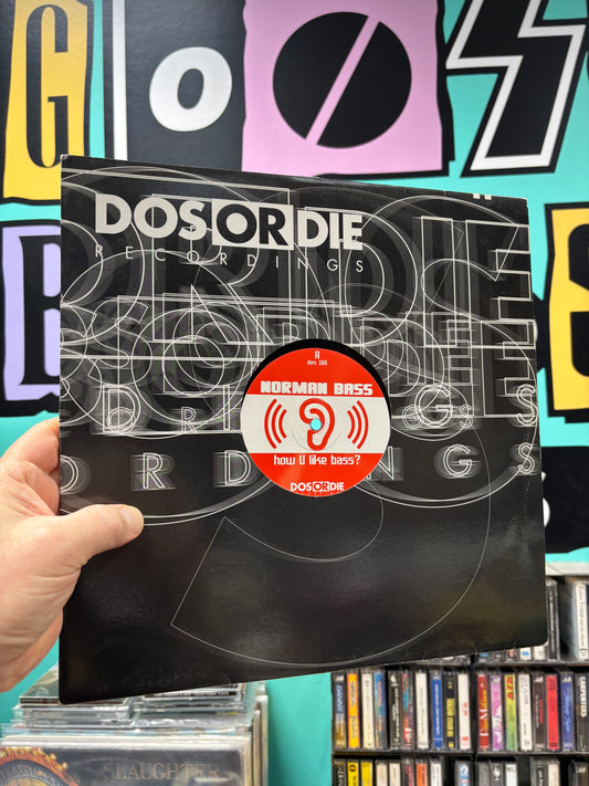 Norman Bass: How U Like Bass?, 12inch, 1st pressing, Dos Or Die Recordings, Germany 2001