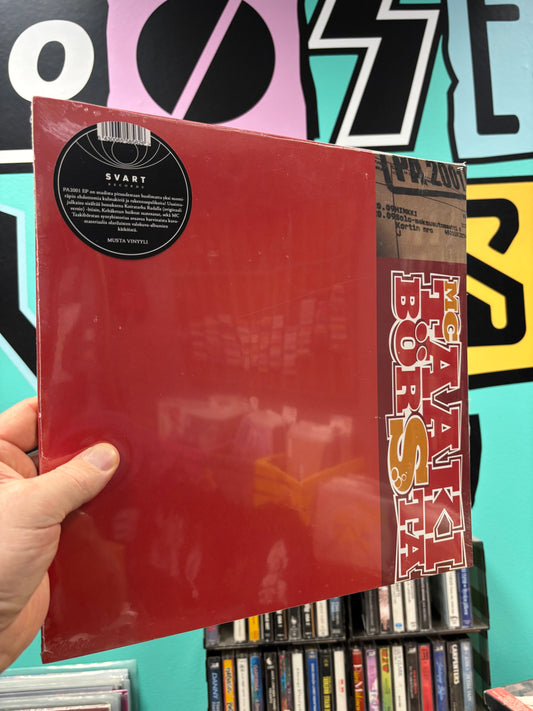 MC Taakibörsta: PA 2001, 12inch EP, reissue, Svart Records, Finland 2018