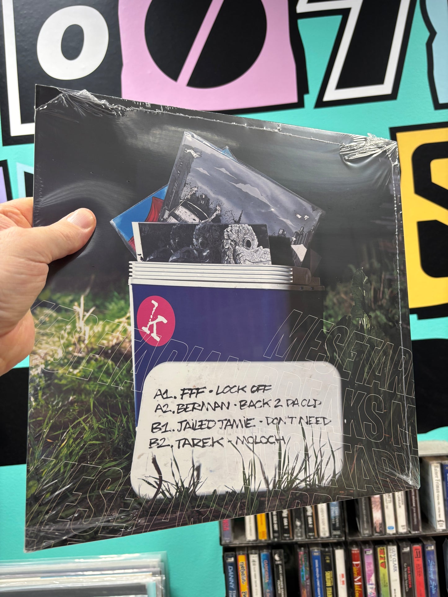 Mesetarian Breaks, 12inch, EP, Only pressing, #ketapasando, Spain 2025