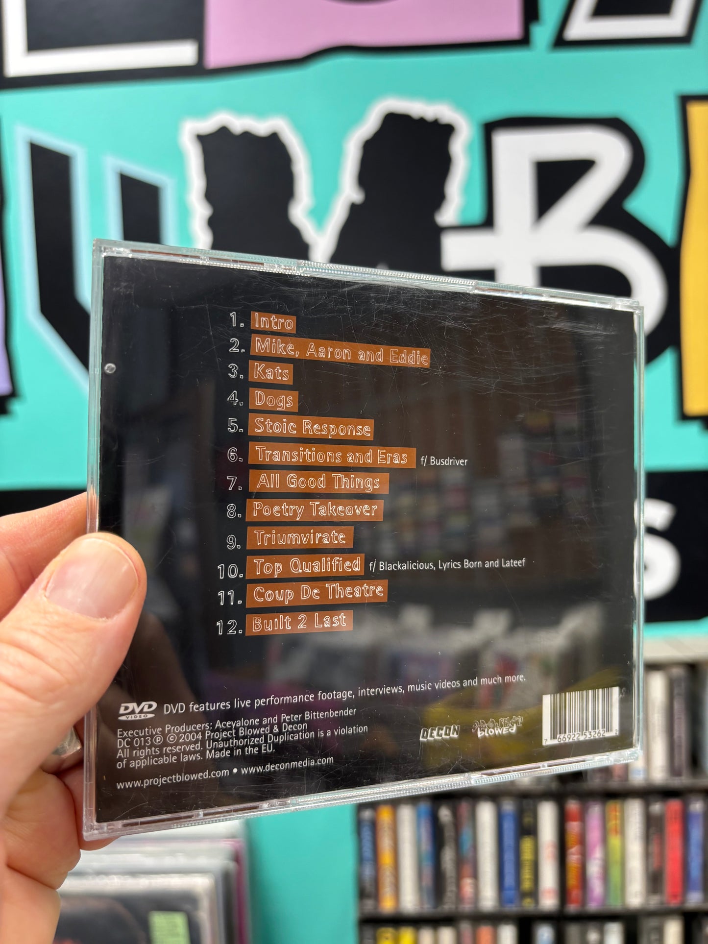 Haiku D’Etat (Aceyalone, Mikah 9 & Abstract Rule): Coup De Theatre, CD, DVD, Decon, Project Blowed, Europe 2004