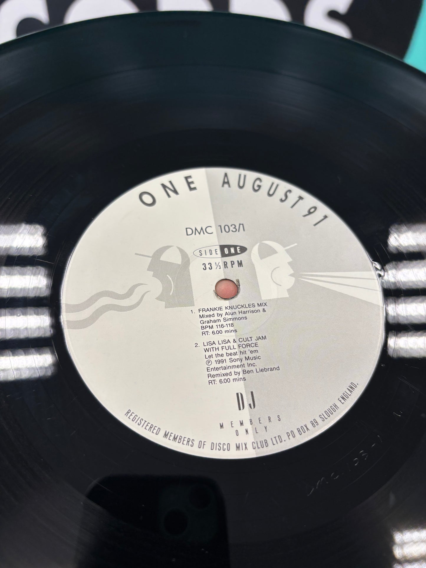 DMC - August 91 (One), 12inch, Partially Mixed, DMC, UK 1991