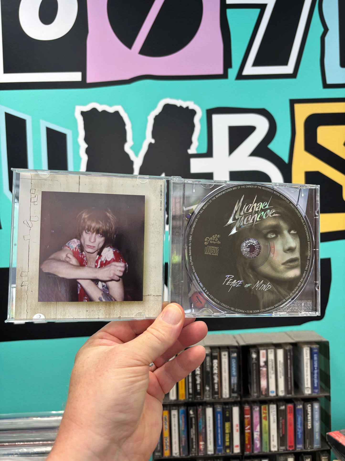 Michael Monroe: Peace Of Mind, CD, repress, IMS pressing, Poko Rekords, Finland year?