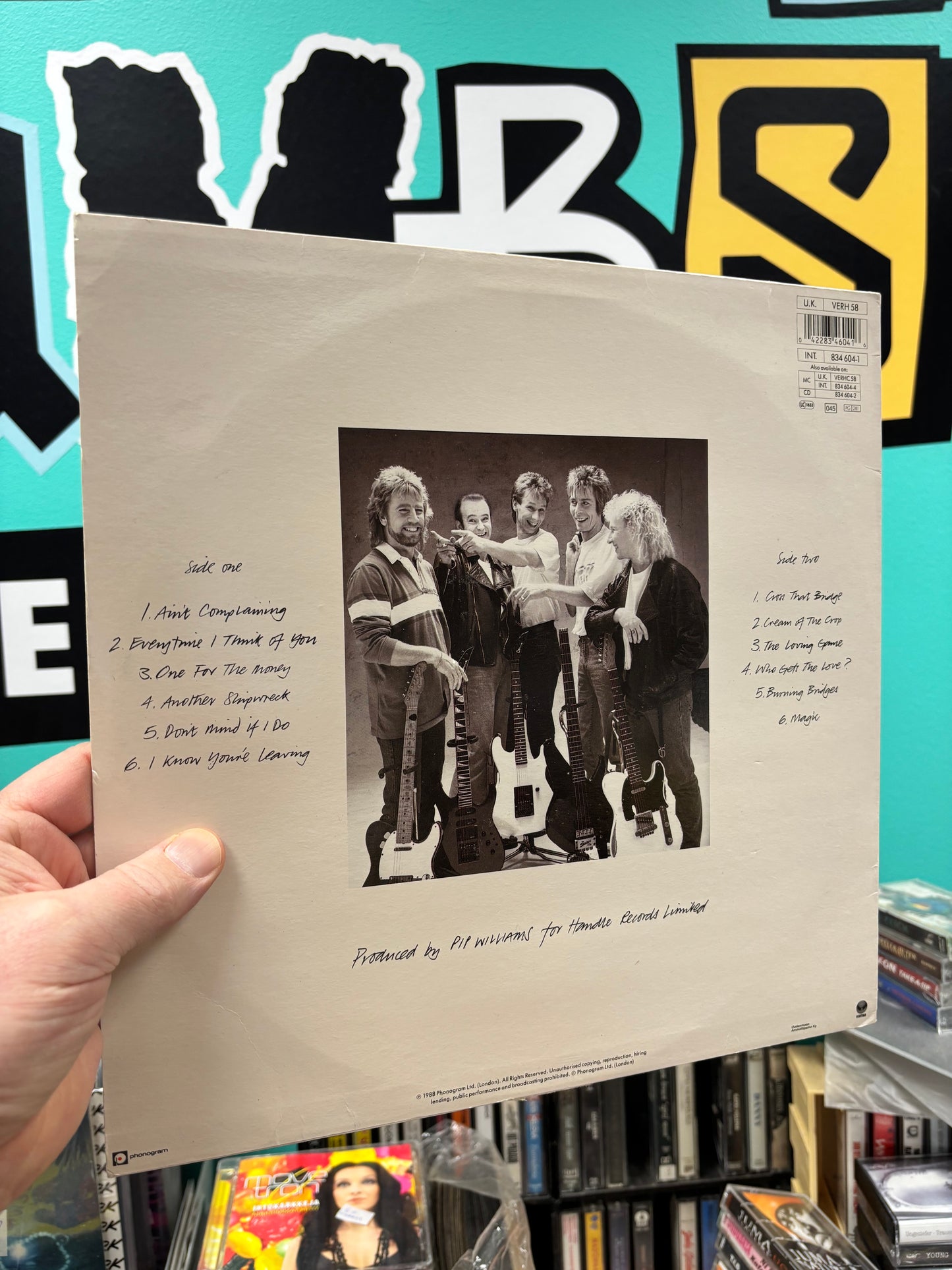 Status Quo: Ain’t Complaining, LP, Vertigo, Finland 1988