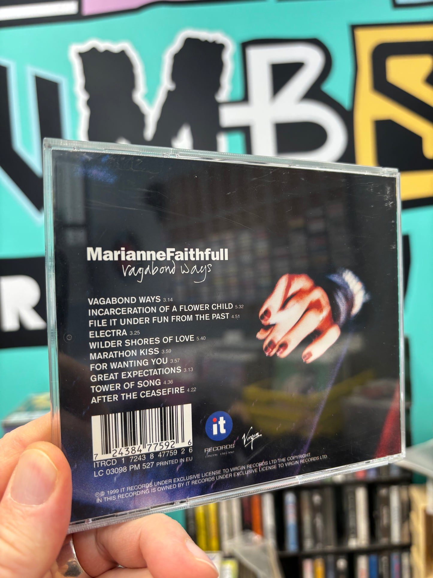 Marianne Faithfull: Vagabond Ways, CD, it Records, Virgin, Europe 1999