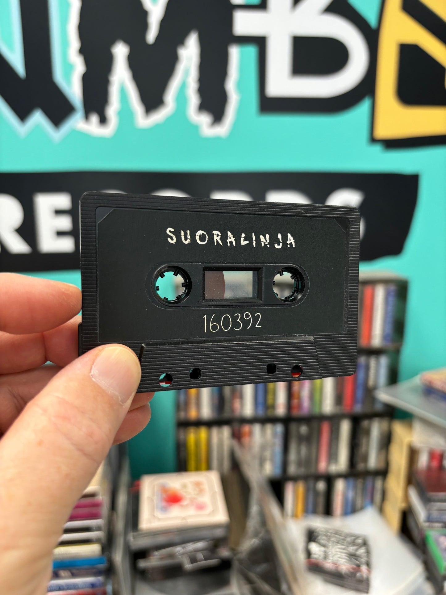 Suoralinja: 160392, C-cassette, 1st pressing, Limited Edition, Floating Records, Finland 2015