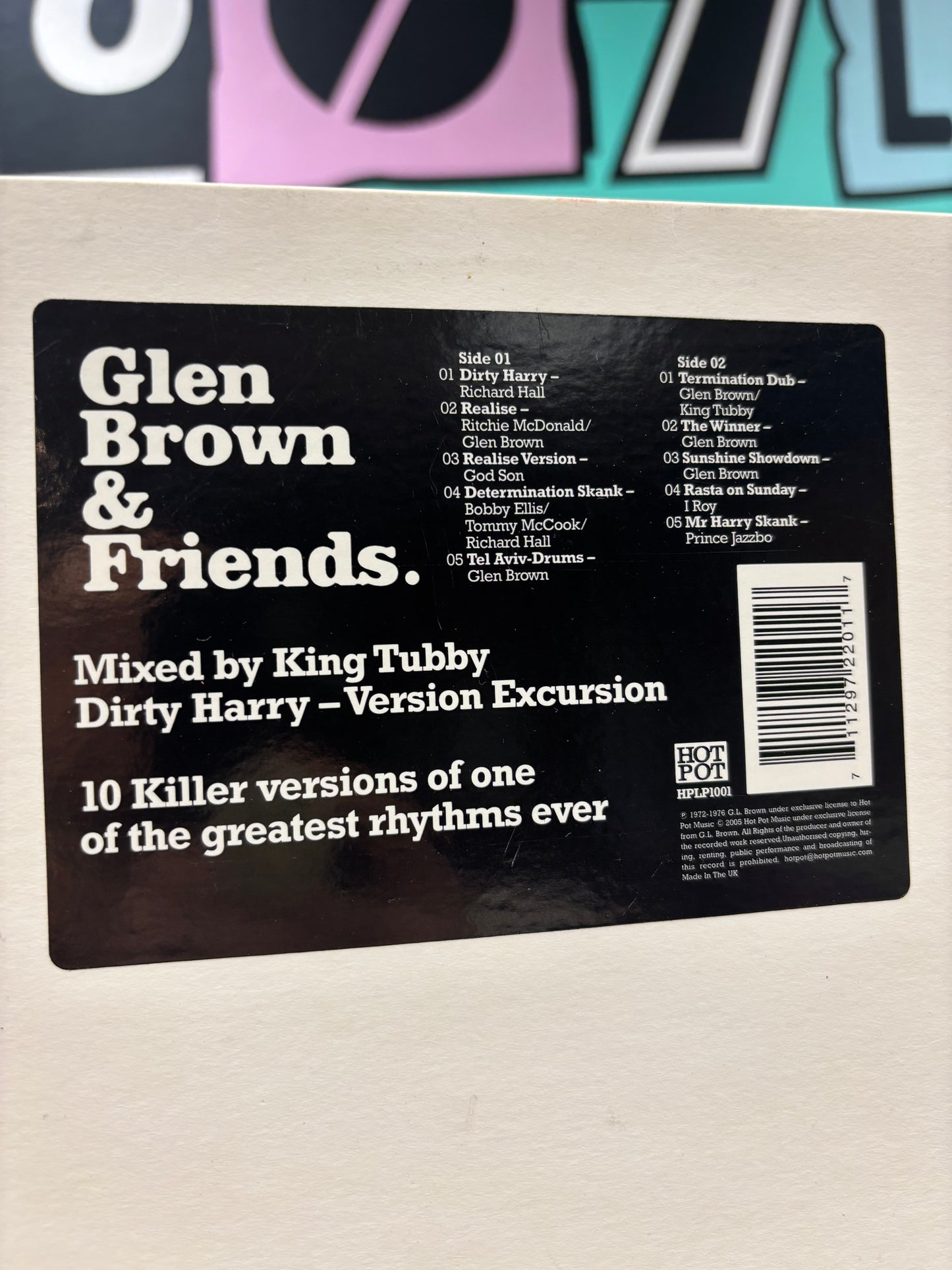 Glen Brown & Friends - Dirty Harry Version Excursion - Mixed By King Tubby, LP, Only official pressing, Compilation, Hot Pot, UK 2005