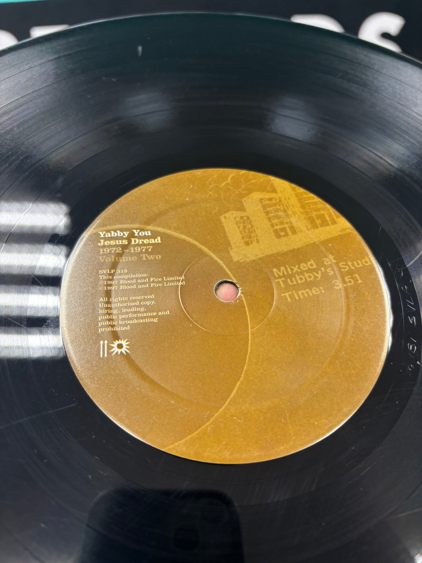 Yabby You: Jesus Dread 1972-1977 Volume Two, 2LP, reissue, Compilation, 180gram, Limited Edition, Blood & Fire, UK 2001