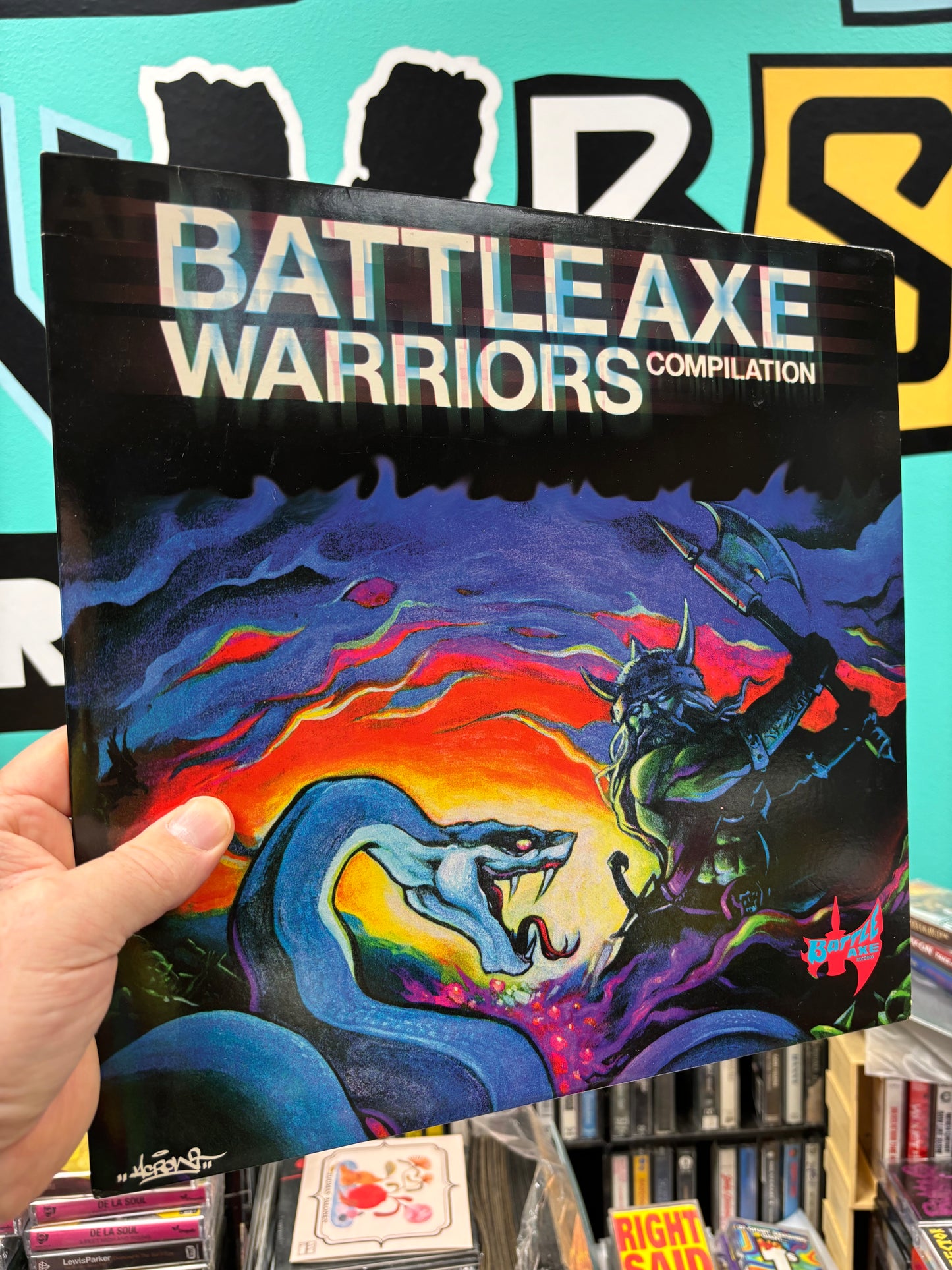 Battle Axe Warriors Compilation, 2LP, Battle Axe Records, UK 2000