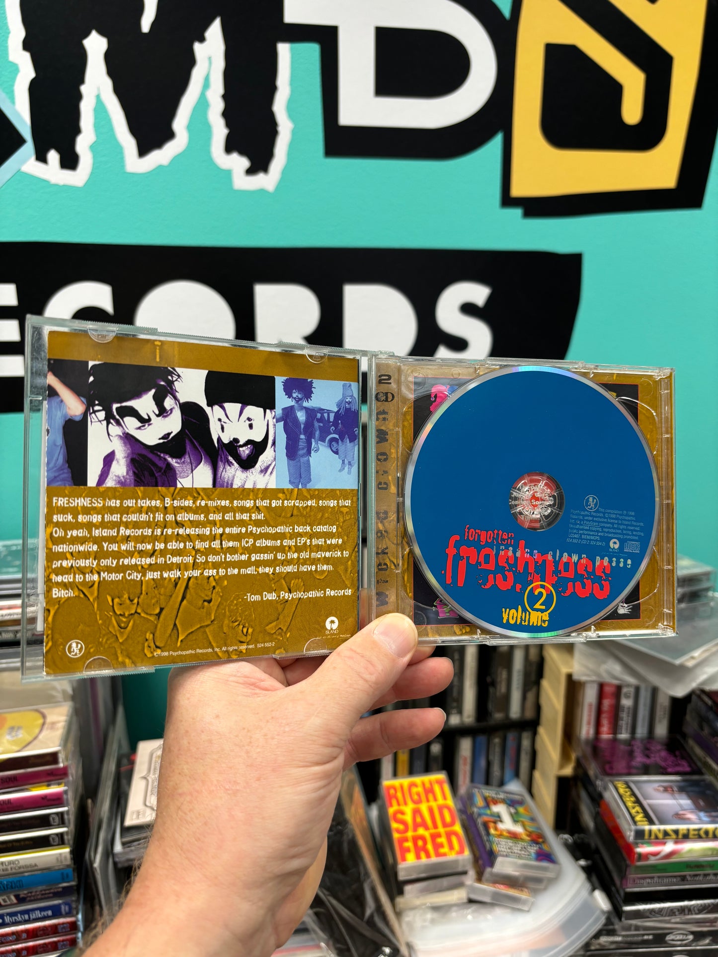 Insane Clown Posse: Forgotten Freshness Volumes 1 & 2, 2CD, reissue, Island Records, Germany 1998