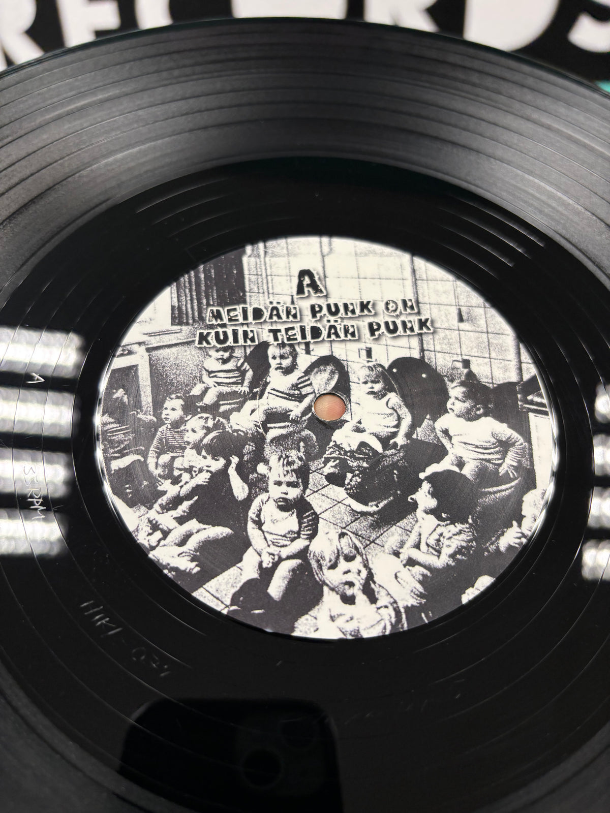Abortti 13: Meidän Punk On Parempaa Kuin Teidän Punk, LP, Only pressing, Hiljaiset Levyt, Liinaharja Hardcore, Colditz Records, Finland 2022