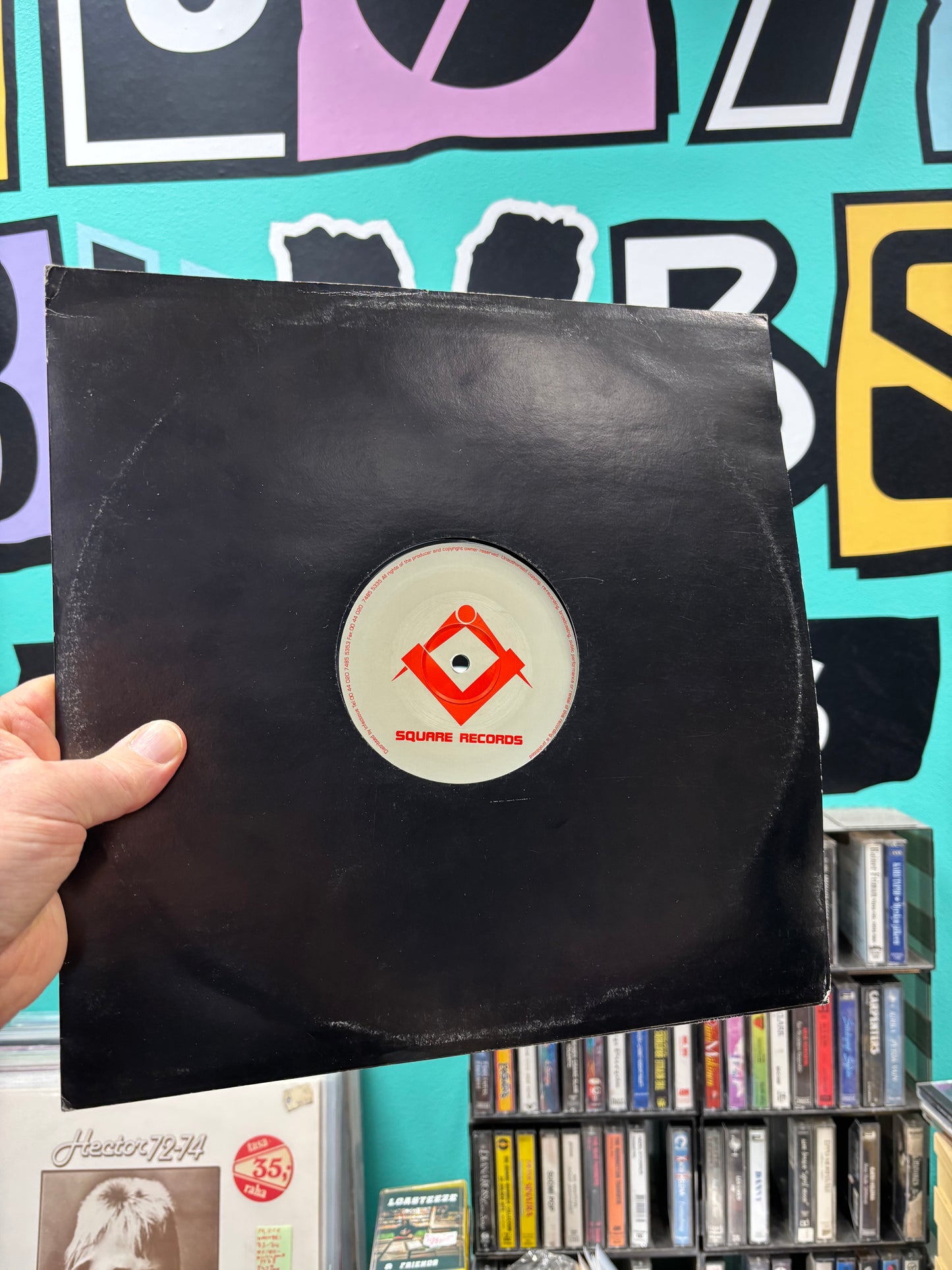 Jomo: Heaven Sent, 12inch, Only official pressing, Square Records, UK 1998