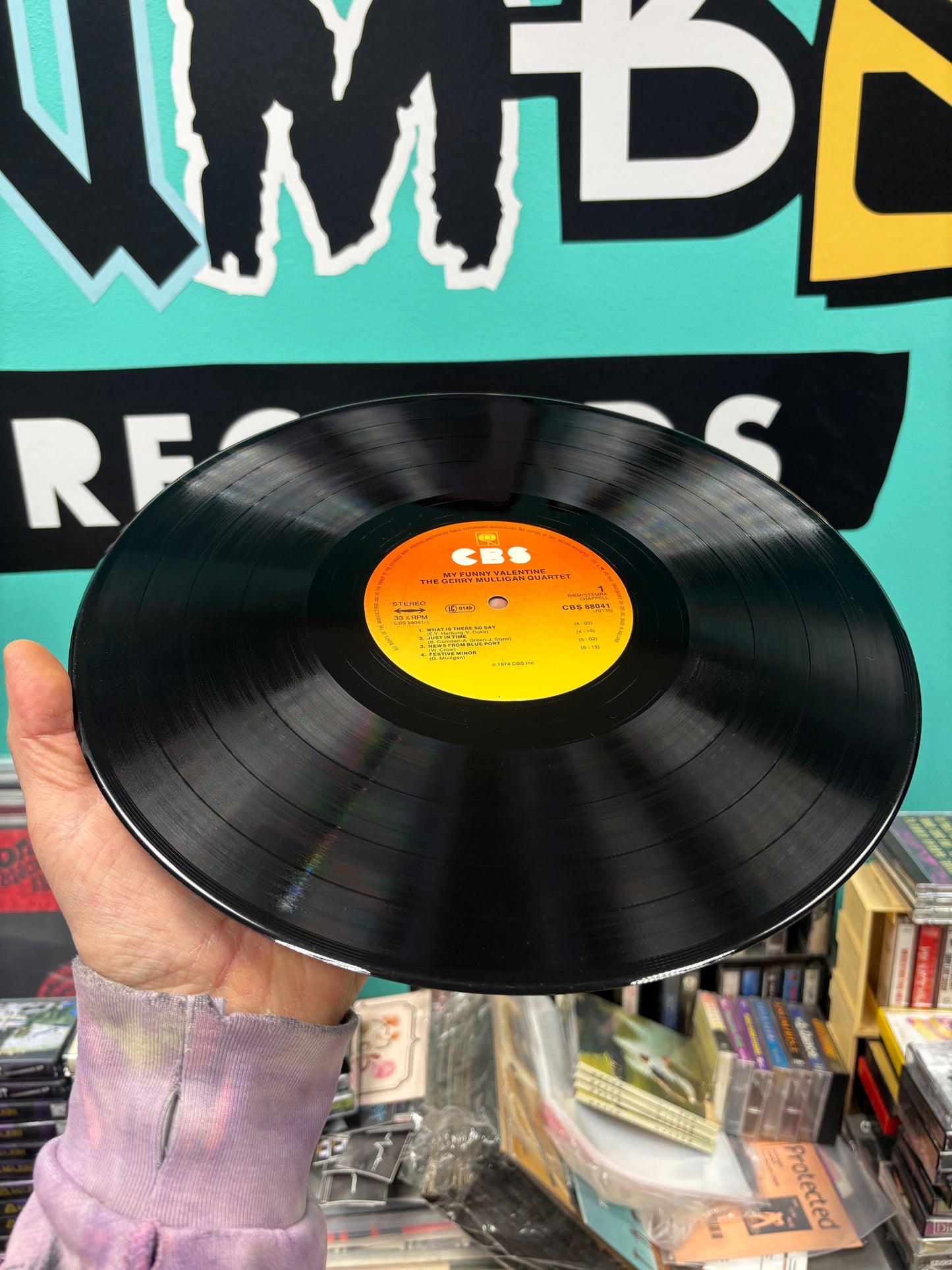 The Gerry Mulligan Quartet: My Funny Valentine 1958-1962, 2LP, compilation, reissue, gatefold, CBS, Europe 1974