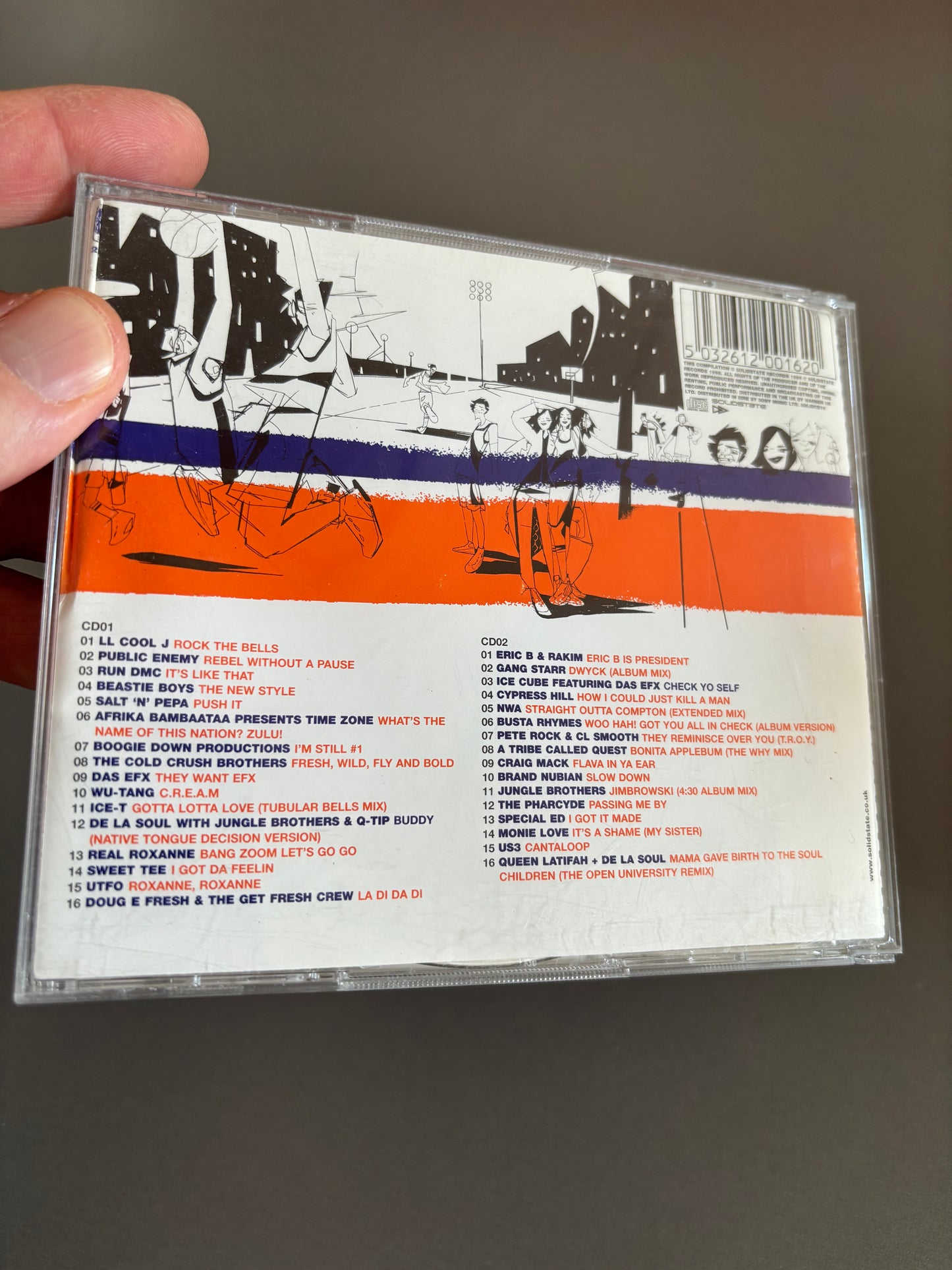 Hip Hop Don’t Stop 3, 2CD, Only CD pressing, SolidState, UK 1998