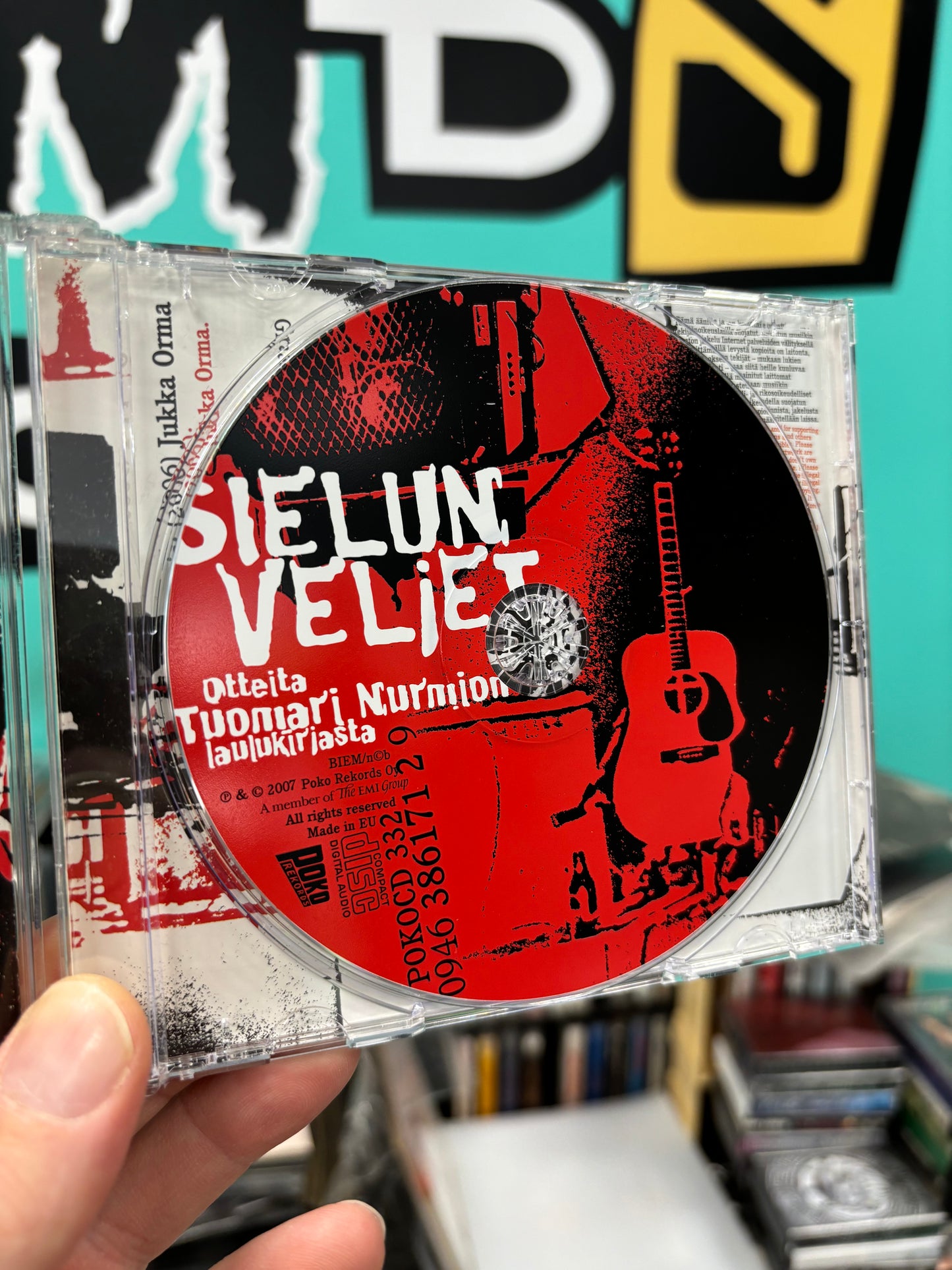 Sielun Veljet: Otteita Tuomari Nurmion laulukirjasta, CD, 1st pressing, Poko Rekords, Finland 2007