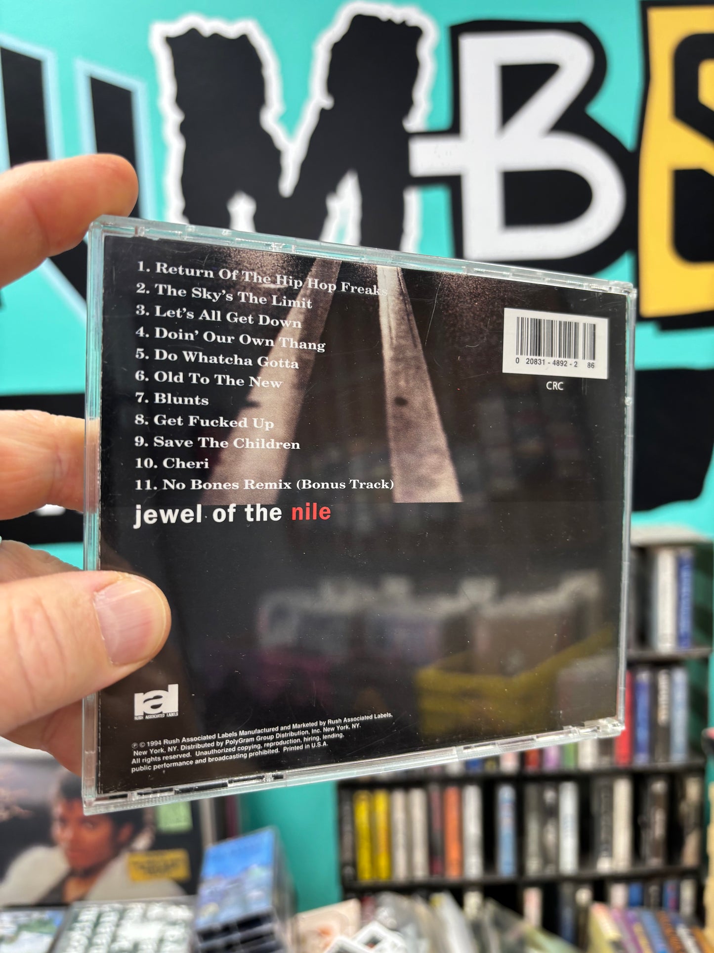Nice & Smooth: Jewel Of The Nile, CD, OG pressing, Club Edition, Columbia House, Rush Associated Labels, US 1994