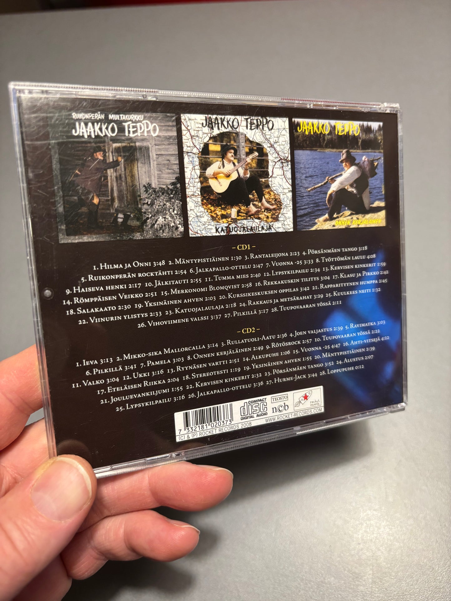 Jaakko Teppo: Jälkitauti - Kaikki Levytykset 1980-1986, 2CD, Only pressing, Rocket Records, Finland 2008