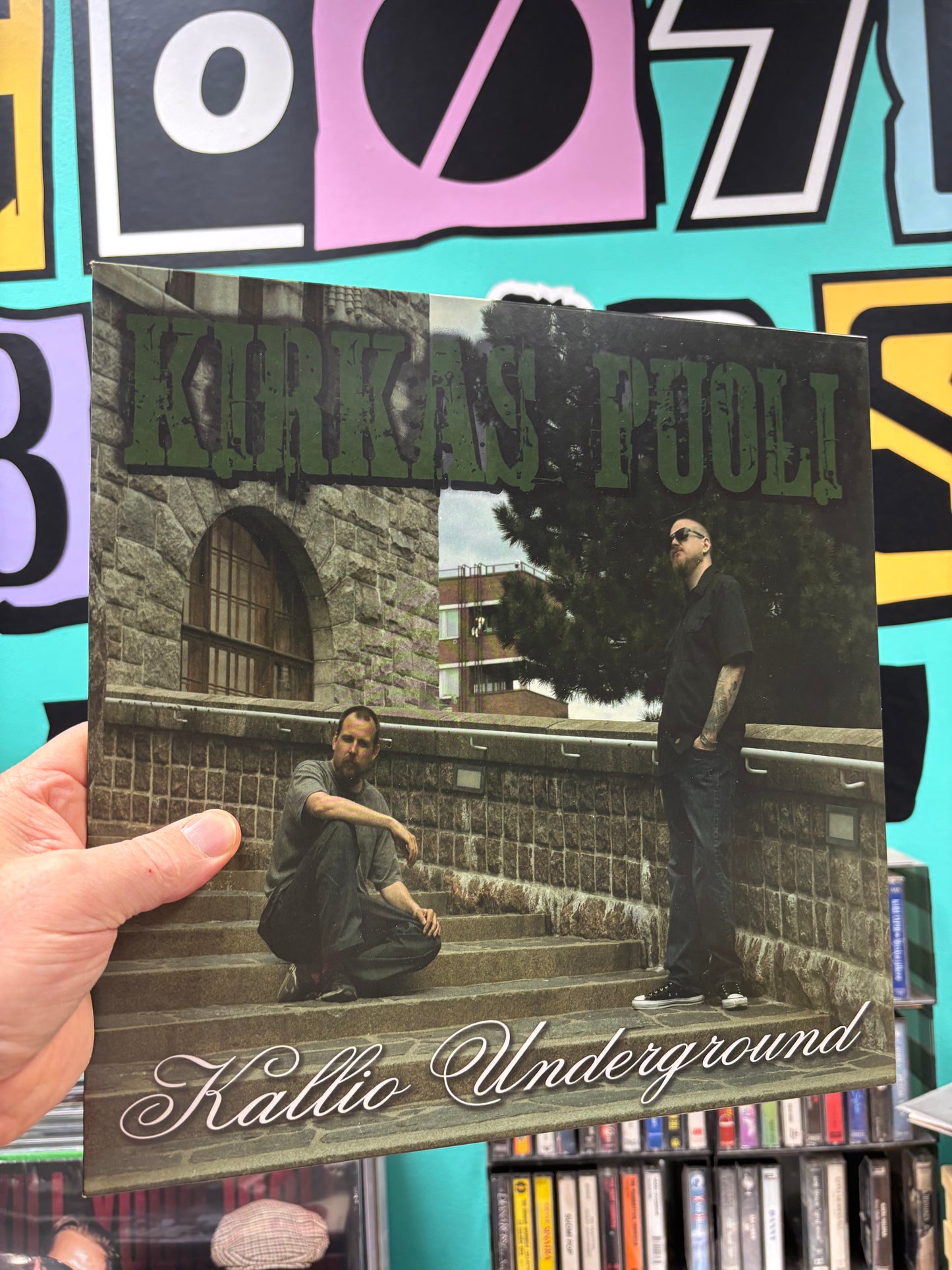 Kallio Underground: Kirkas Puoli, LP, Black vinyl, 1st pressing, 3rd Rail Music, Finland 2021