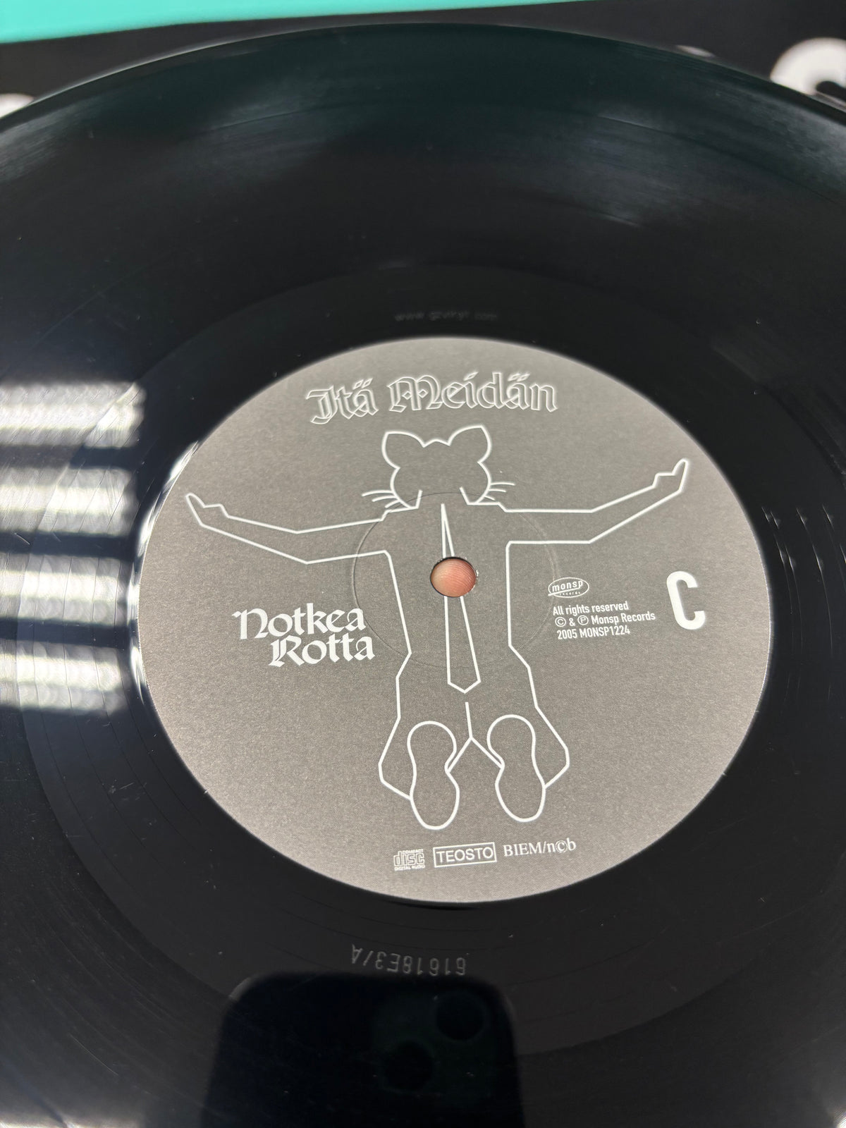 Notkea Rotta: Itä Meidän, 2LP, 1st pressing, Monsp Records, Finland 2005