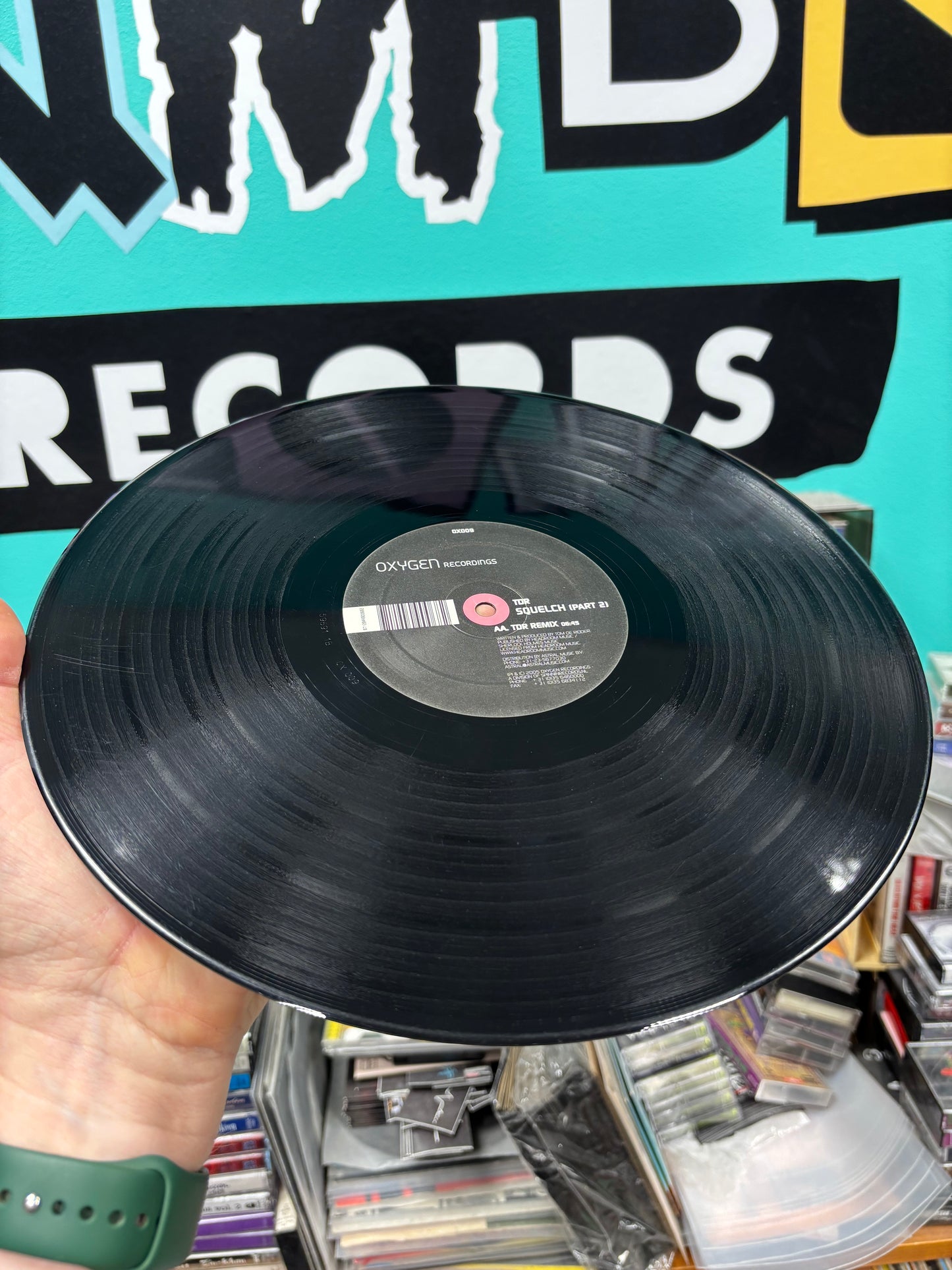 TDR: Squelch (Part 2), 12inch, Oxygen Records, Netherlands 2005