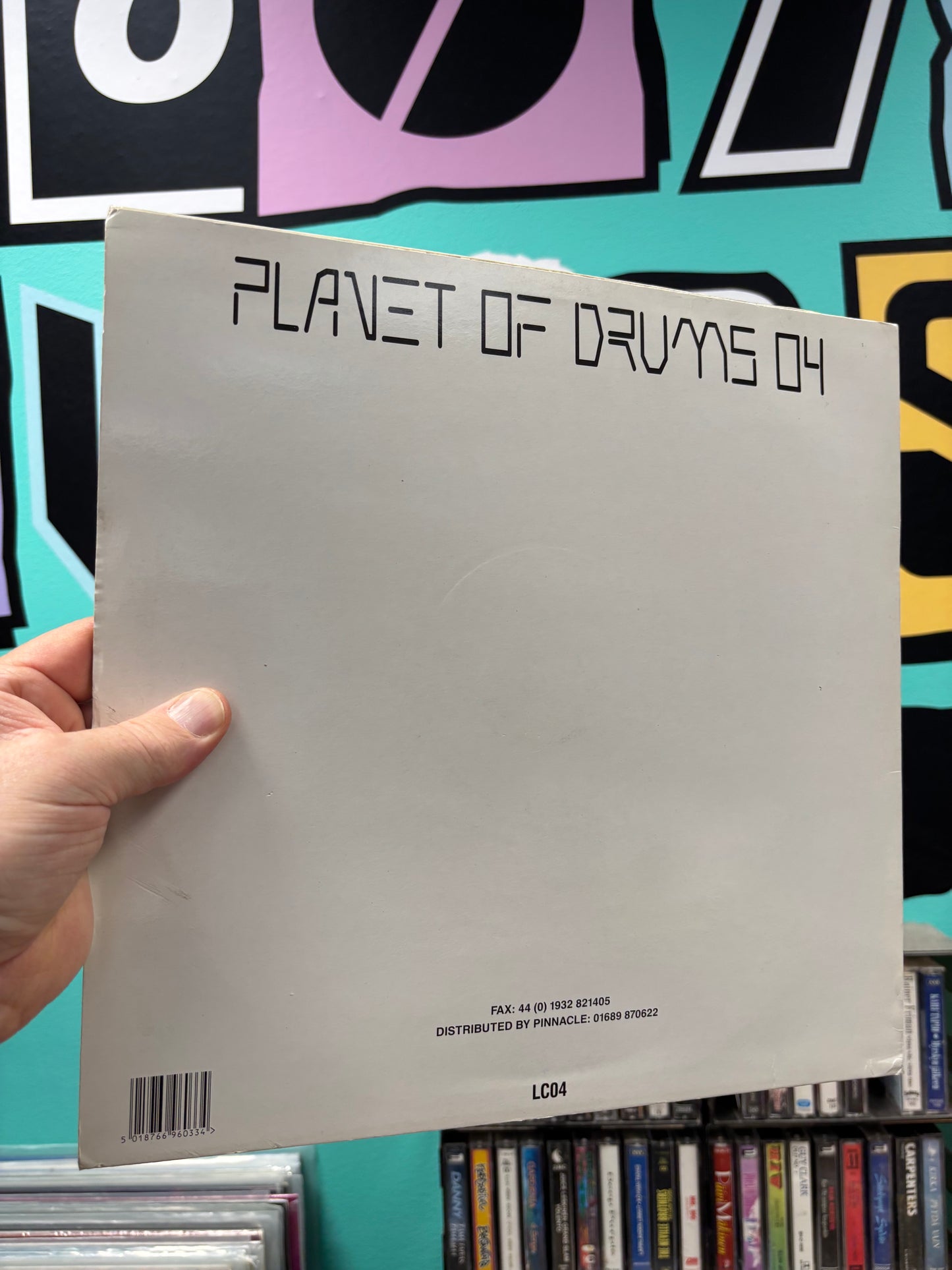Dan Zamani & Tim Taylor: Planet Of Drums 04, 2x12inch, Only official pressing, Planet Of Drums, UK 1995
