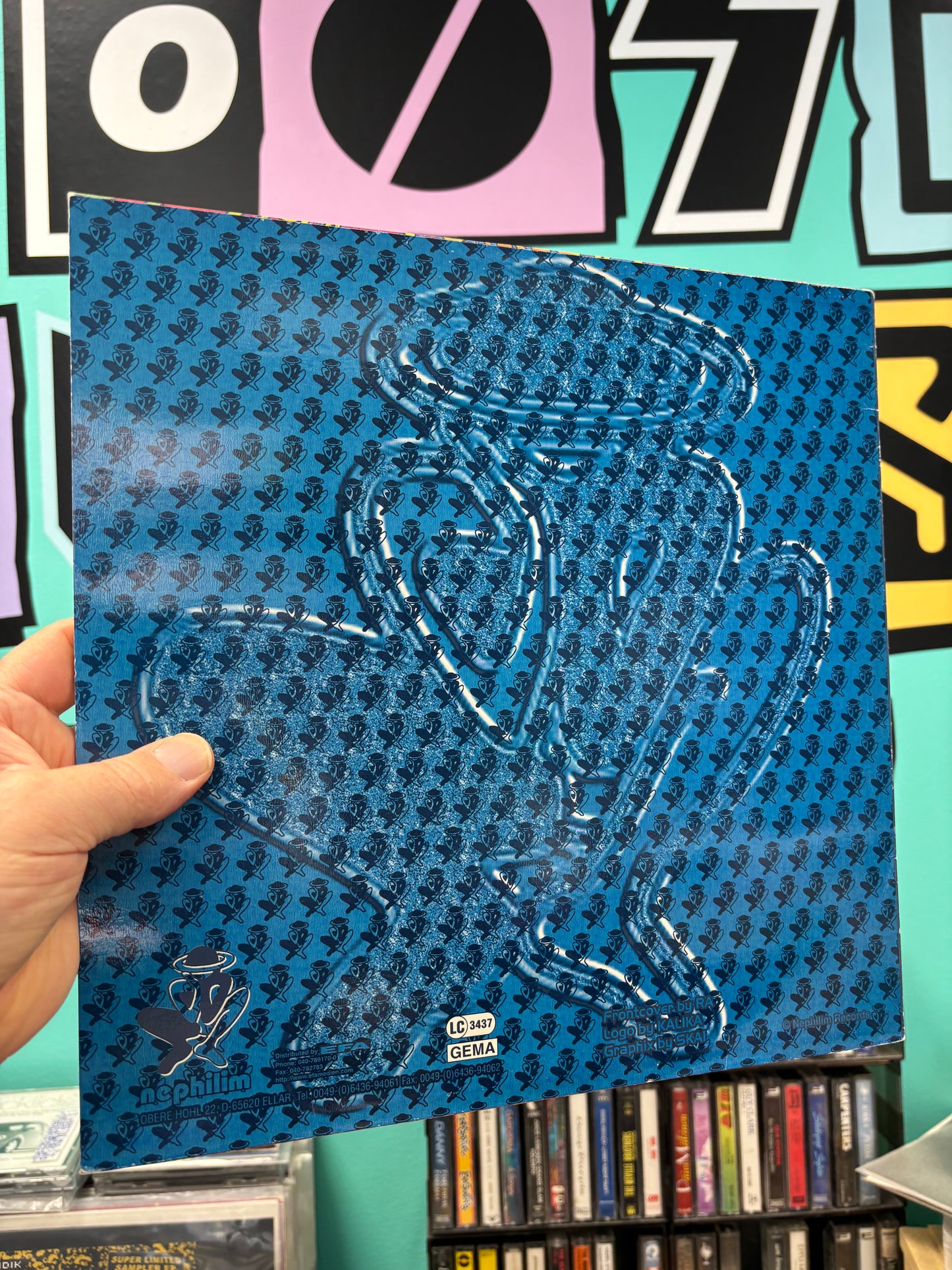 Germinator: The Beat/It Is, 12inch, Only official pressing, Nephilim Records, Germany 1996