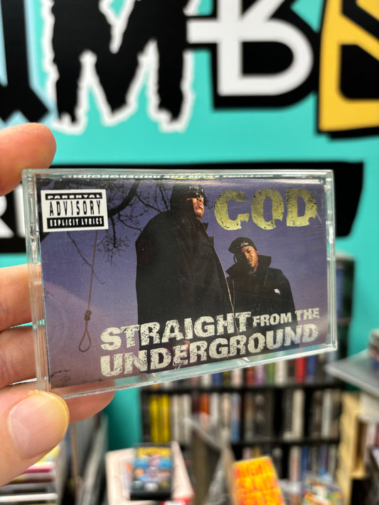 C.O.D. : Straight From The Underground, C-cassette, 1st pressing, Only cassette pressing, Select Street Records, US 1993