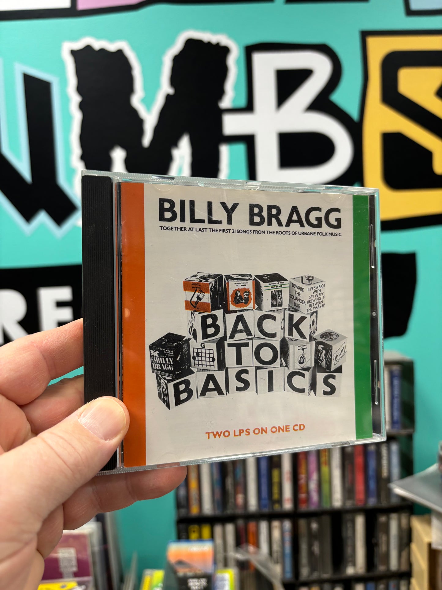 Billy Bragg: Back To Basics, CD, reissue, Mushroom, Australia 1993