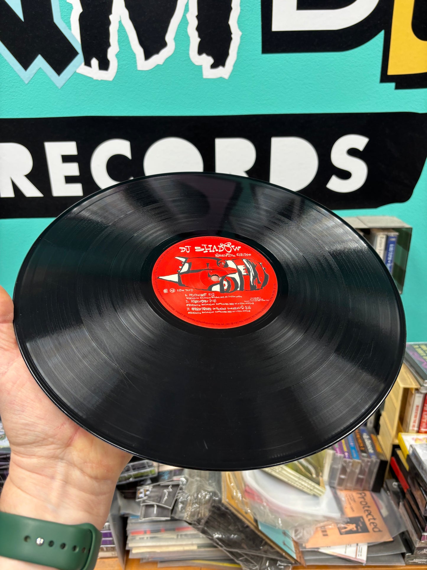 DJ Shadow: Preemptive Strike, 2LP, gatefold, OG pressing, compilation, Limited Edition, Mo Wax, FFRR, US 1998