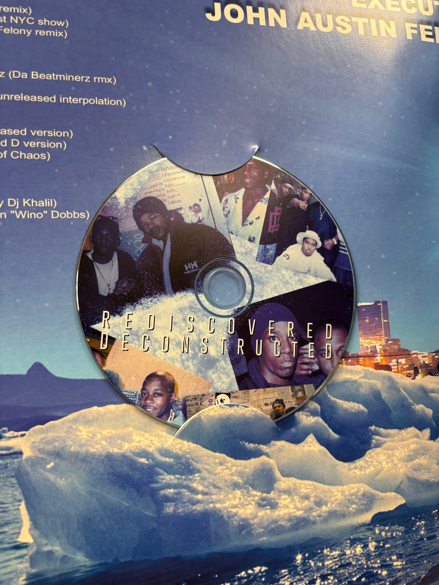 Ras Kass: Soul On Ice - Revisited, 20th Anniversary Edition, 2LP, gatefold, blue/white splatter, CD, Inlay, Limited Edition, Blackhouse Records, US 2016