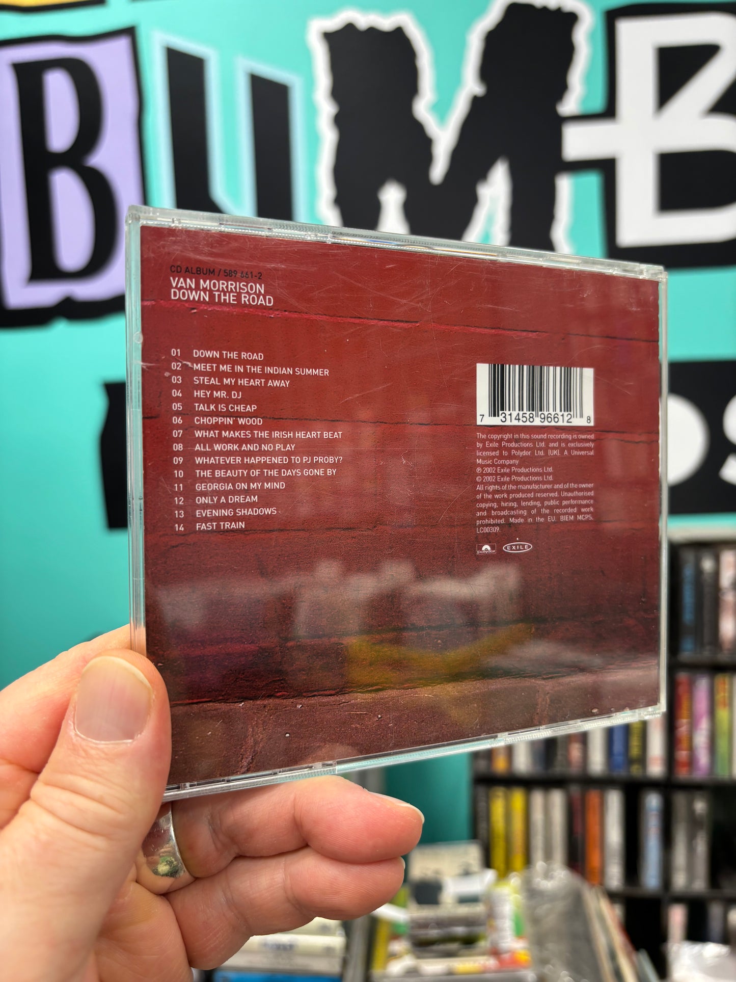 Van Morrison: Down The Road, CD, Polydor, Exile, Europe 2002