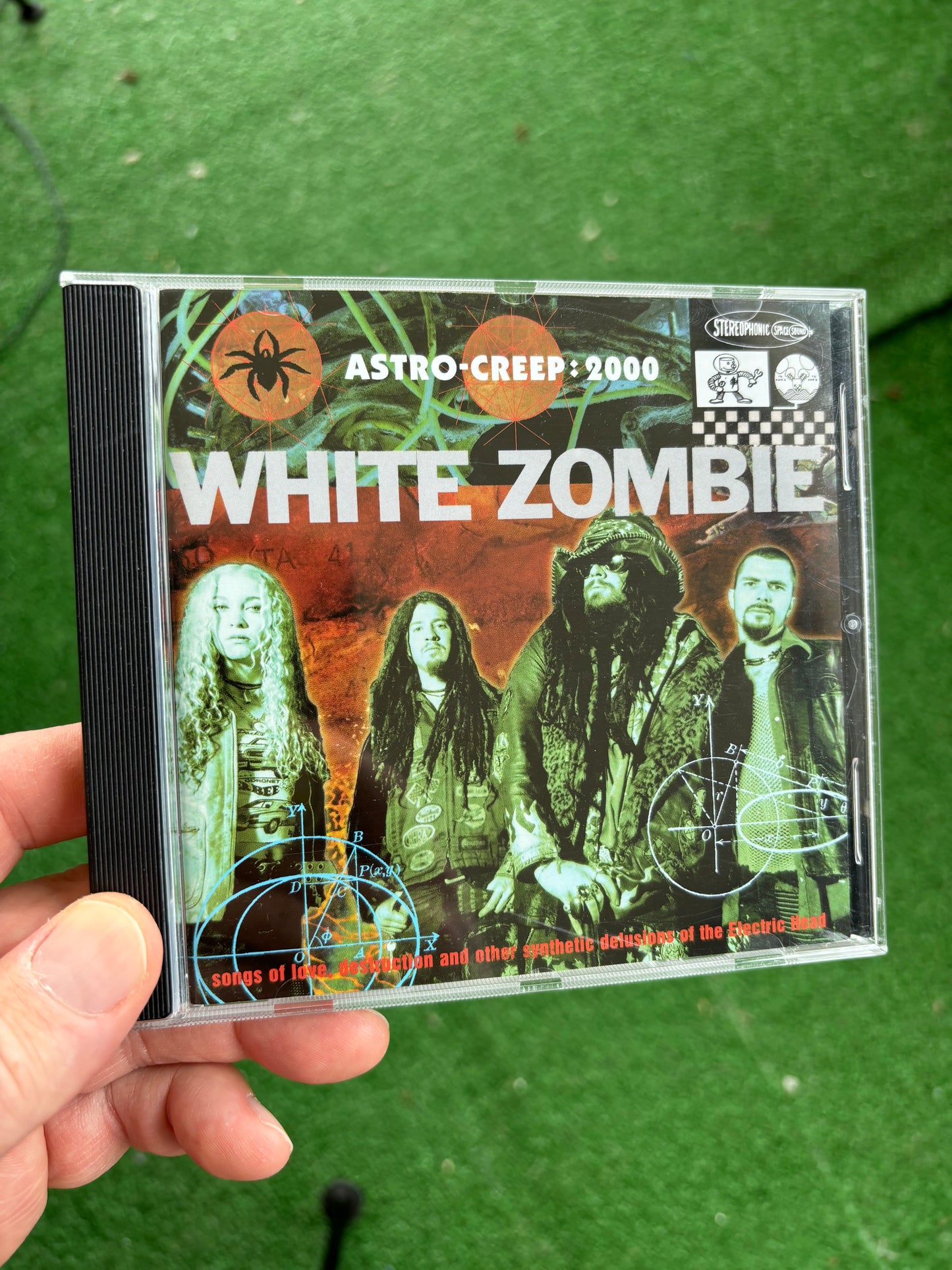 White Zombie - Astro-Creep: 2000 (Songs of Love, Destruction And Other Synthetic Delusions Of The Electric Head), CD, reissue, Geffen Records, Europe 1995?