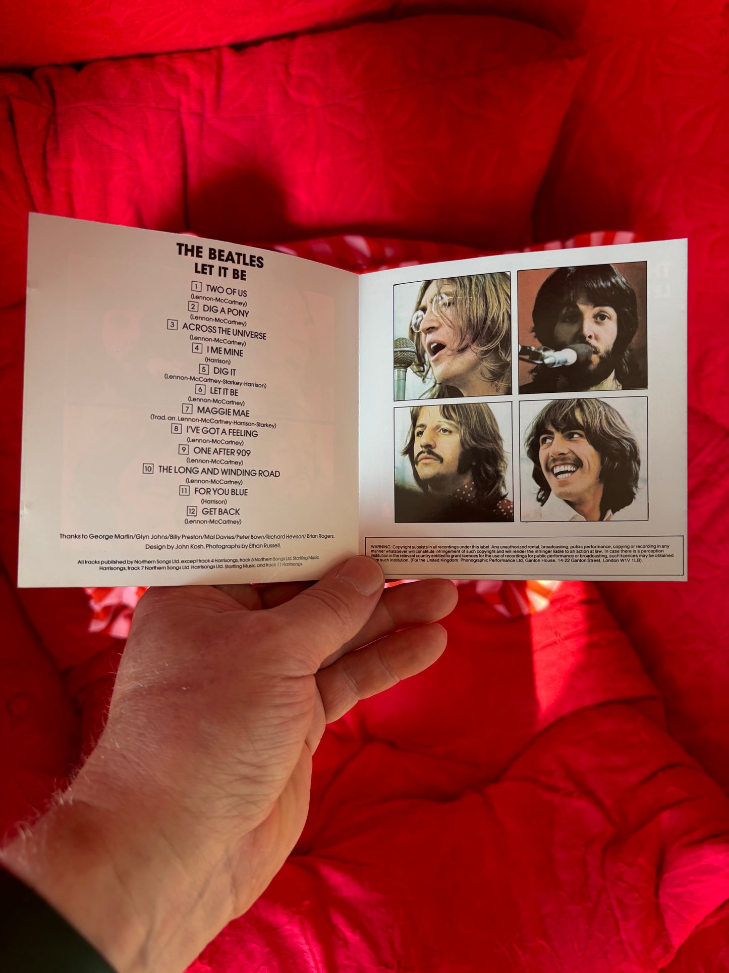 The Beatles: Let It Be, CD, reissue, remastered, Parlophone, Apple Records, Holland 1987