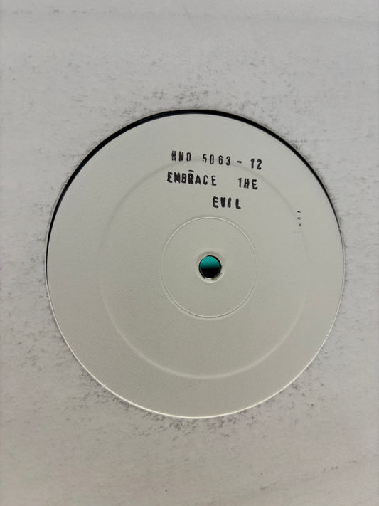 DST: Embrace The Evil, 12inch, Only pressing, White label, House No., Germany 2001
