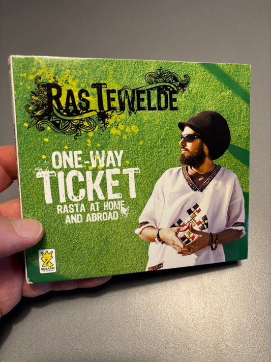 Ras Tewelde: One-Way Ticket Rasta At Home And Abroad, CD, Only pressing, Bizzarri Records, Europe 2011