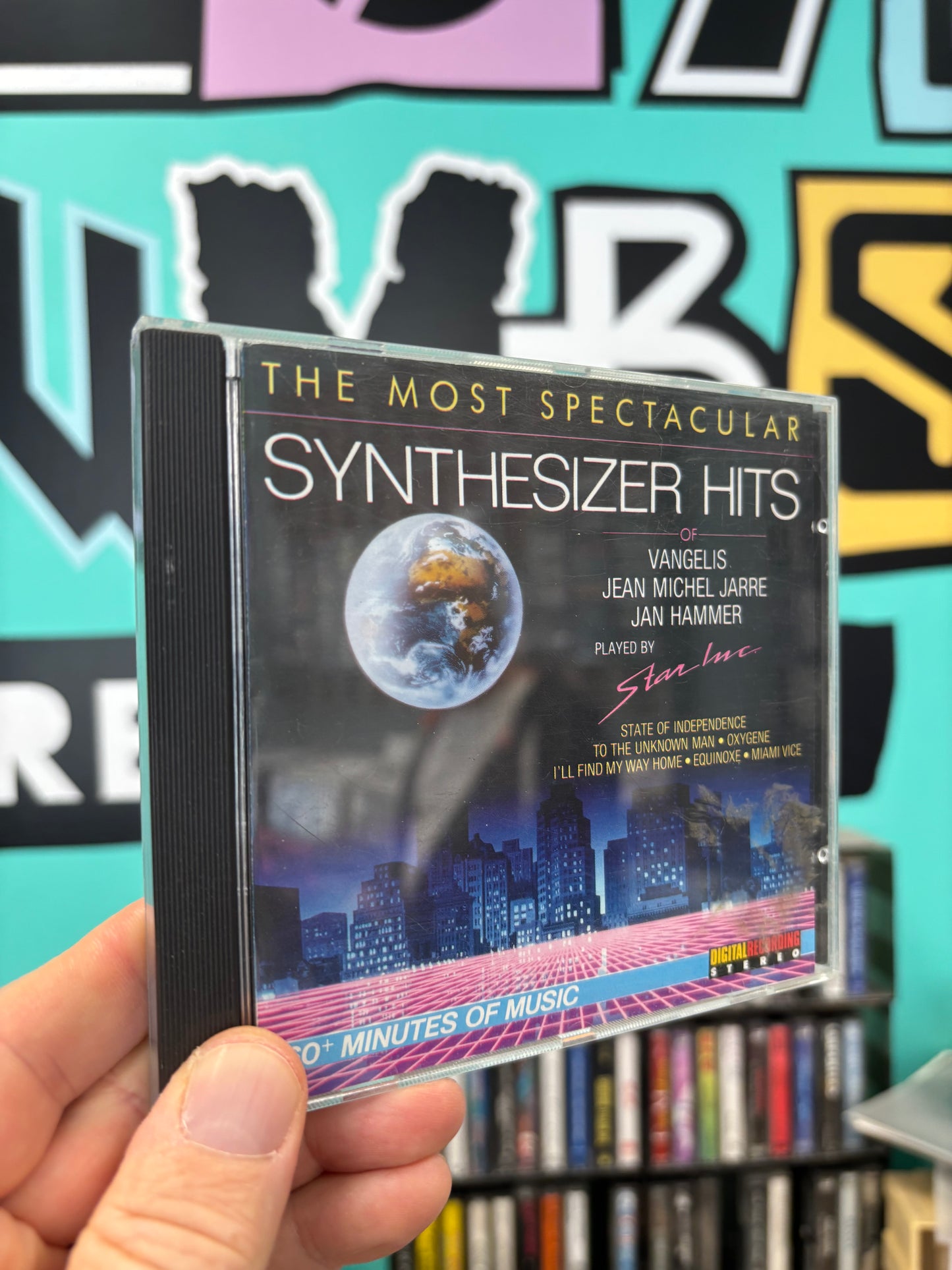 Star Inc. : The Most Spectacular Synthesizer Hits Of Vangelis, Jean Michel Jarre & Jan Hammer, CD, Compilation, Star Inc. Music, Holland 1988