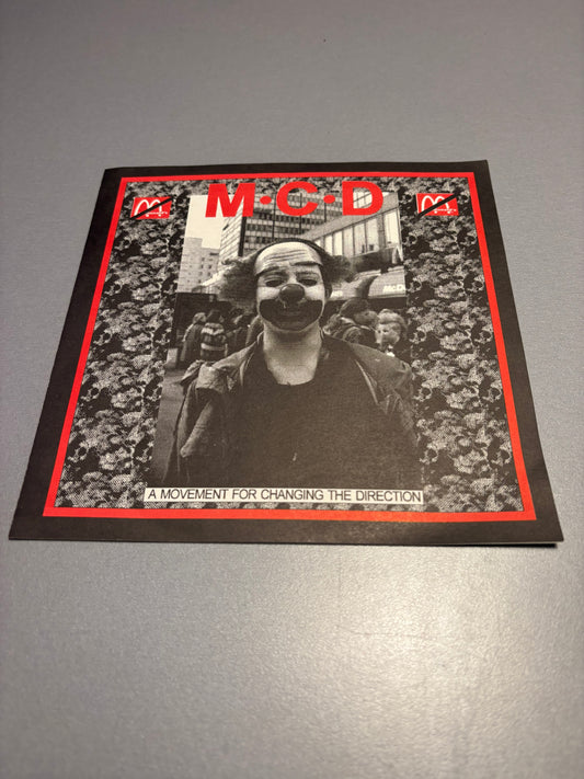 MCD: A Movement Changing The Direction, 7inch, Only pressing, Not On Label, Finland 1996