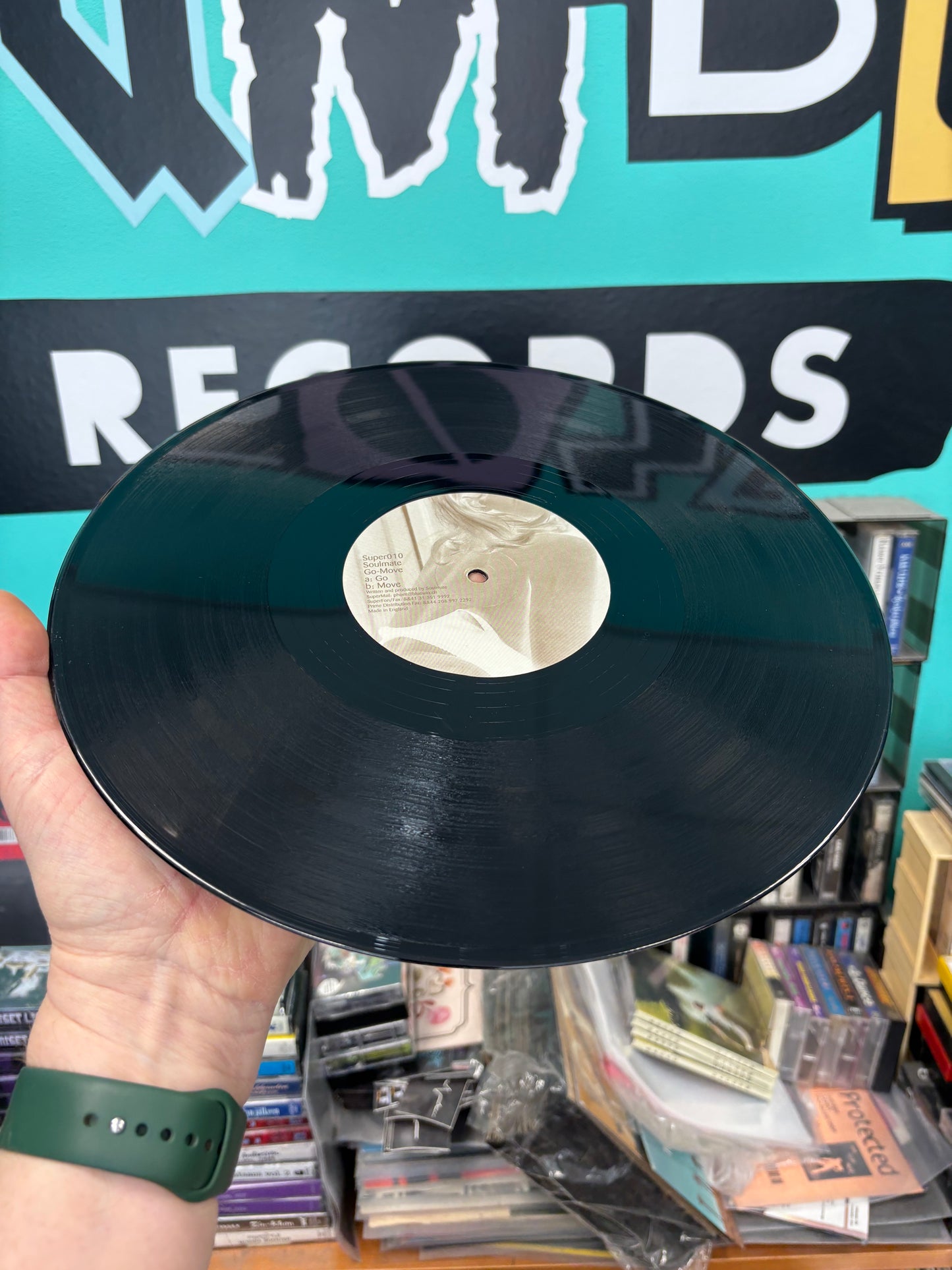 Soulmate: Go-Move, 12inch, Only official pressing, SuperBra, Switzerland 2000