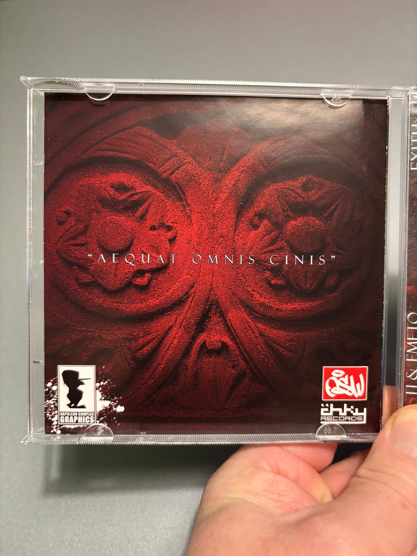 Aisti & Emeto: Exitus, CD, Only pressing, Ähky Records, Finland 2009