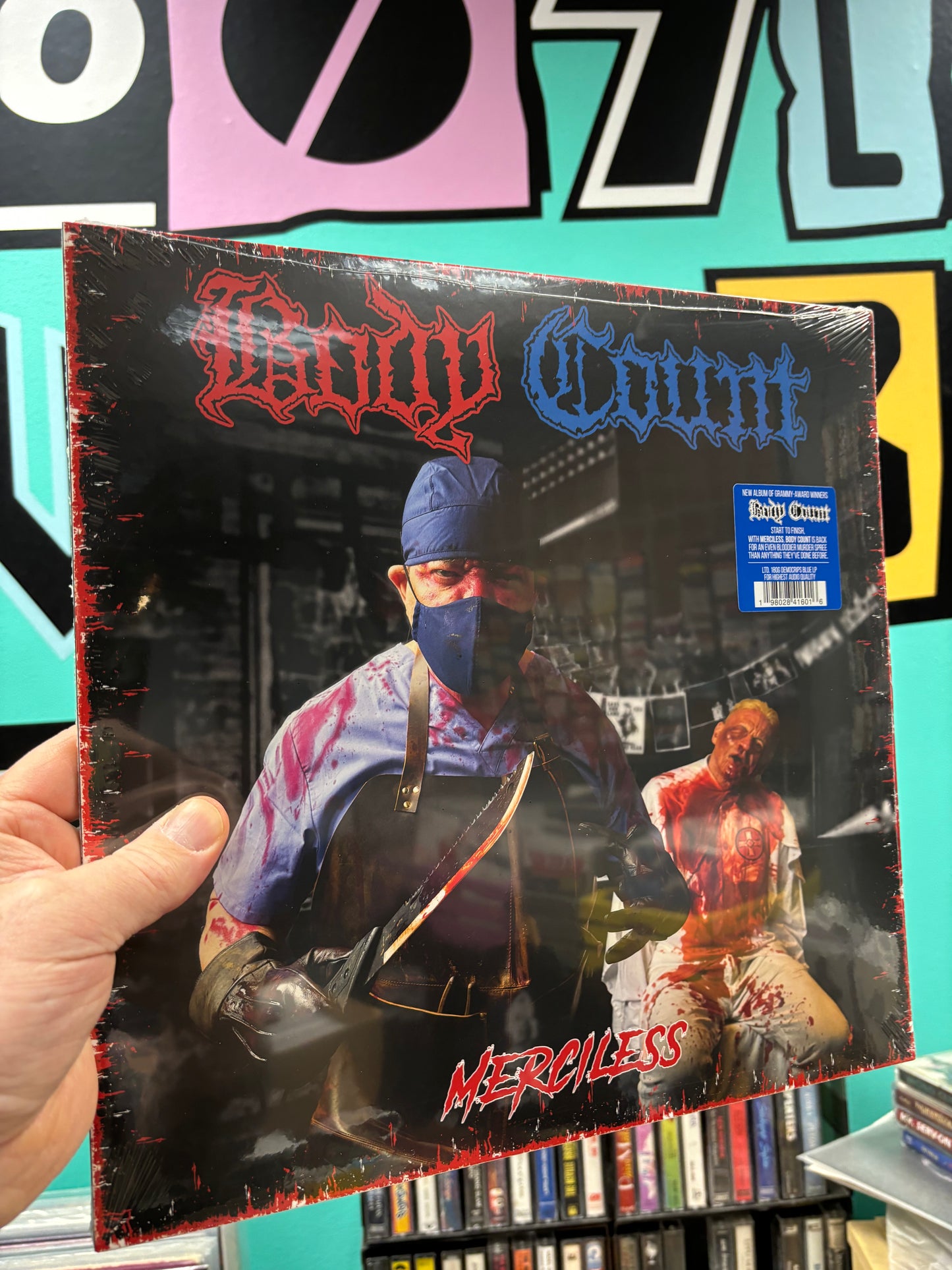 Body Count: Merciless, LP, Limited Edition, Democrips Blue vinyl, 180gram, Century Media, Europe 2024