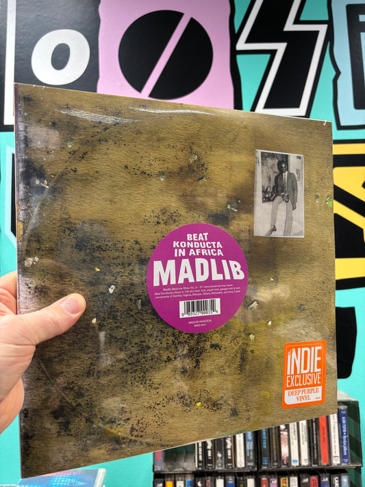 Madlib - Medicine Show No. 3, Beat Konducta In Africa, 2LP, reissue, Limited Edition, RSD, Purple, Madlib Invazion, US 2022