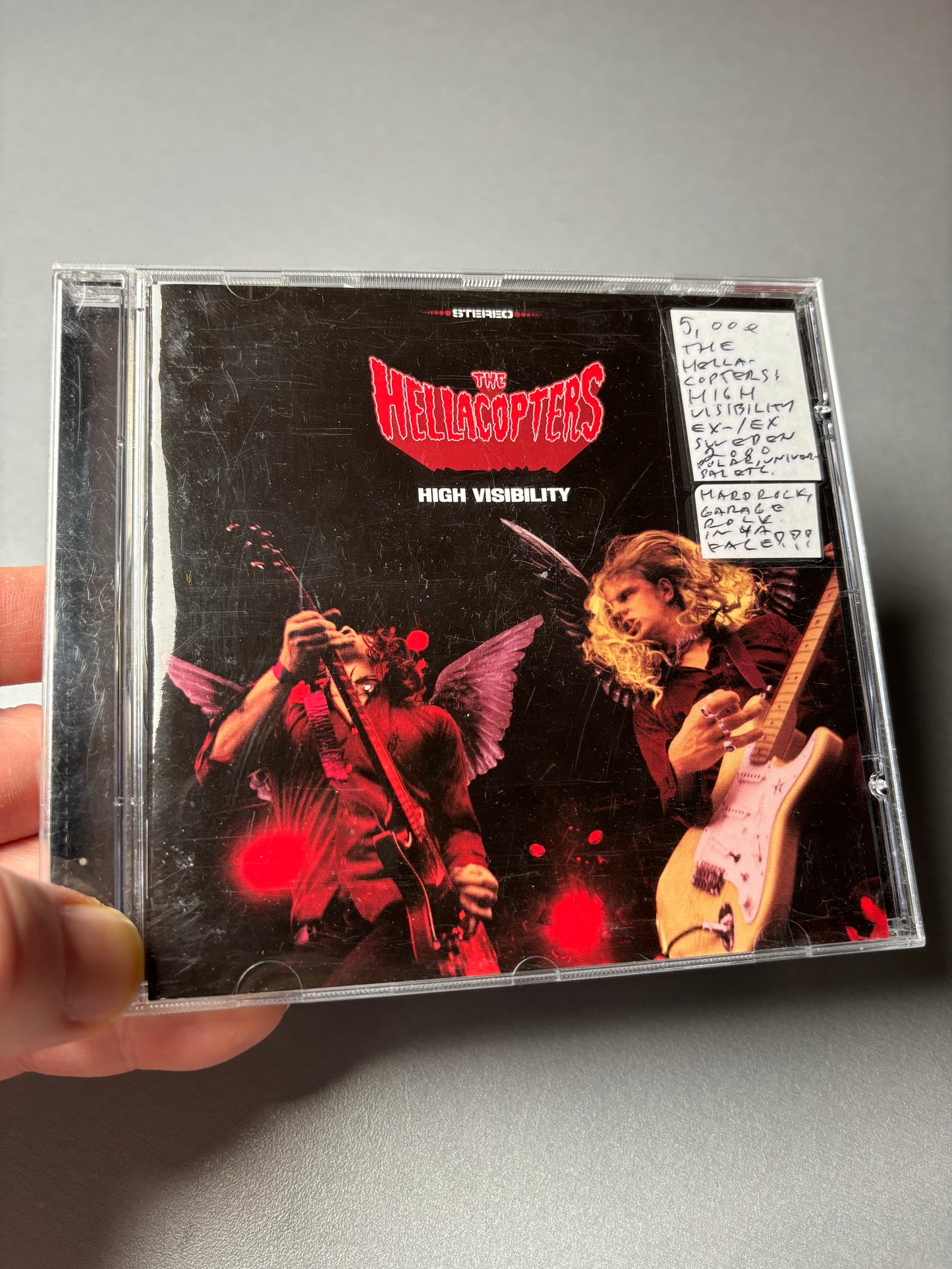 The Hellacopters: High Visibility, CD, 1st pressing, Polar, Universal, LED Recordings, Psychout Records, Sweden 2000