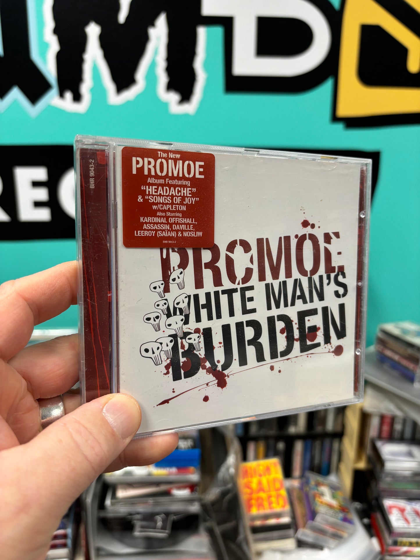 Promoe: White Man’s Burden, CD, Burning Heart Records, Europe 2006