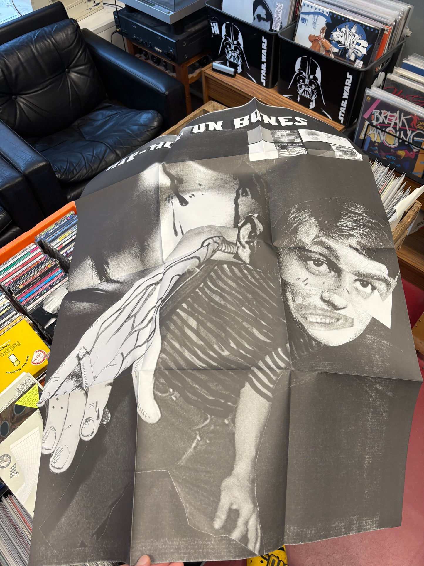 D. Riba & Lucia Macari: Hip-Hop On Bones Vol. 2, 10inch, Only pressing, Limited Edition, Numbered, KidNap Records, Netherlands 2005