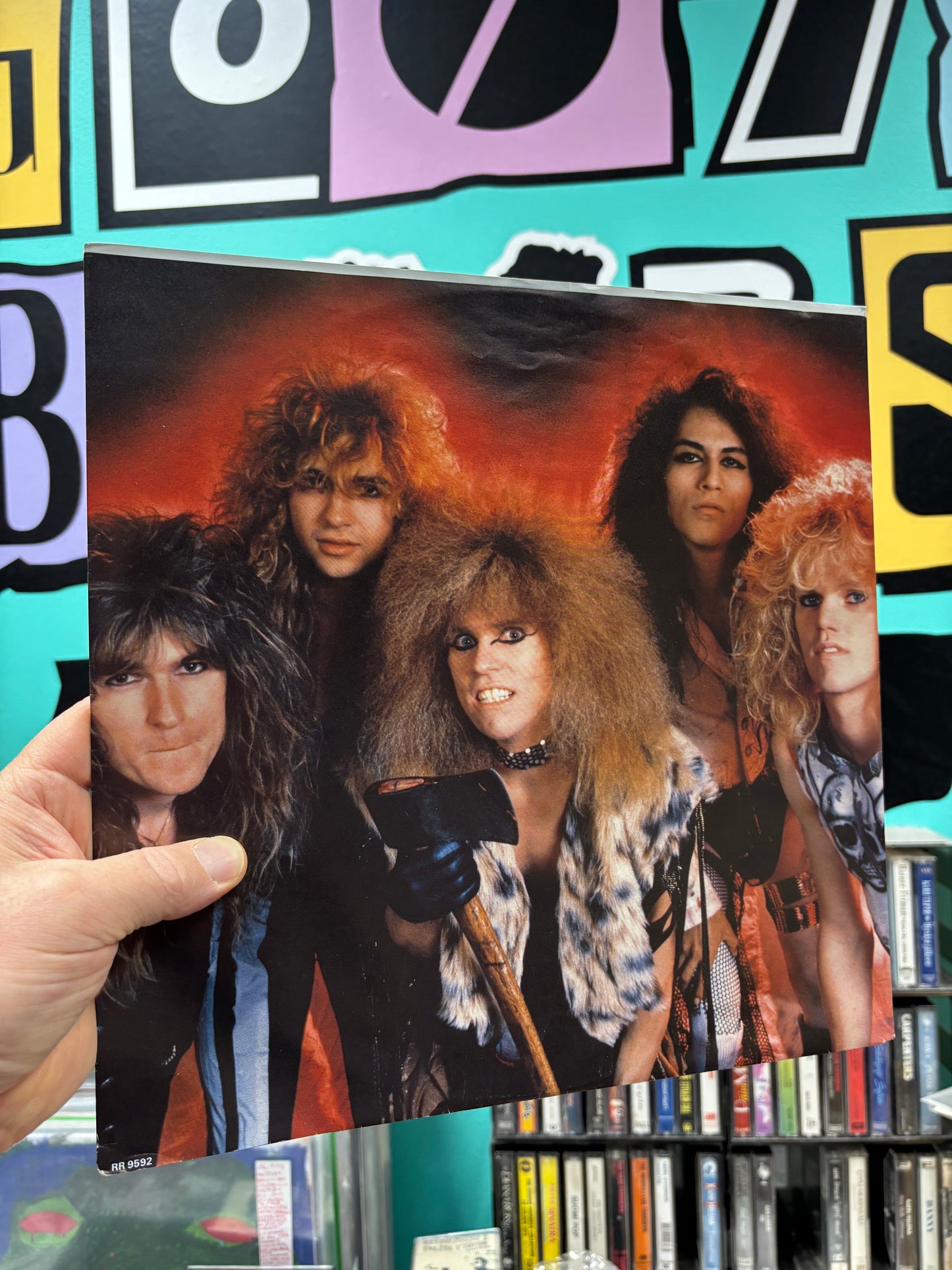 Lizzy Borden: Visual Lies, LP, Roadrunner Records, Europe 1987