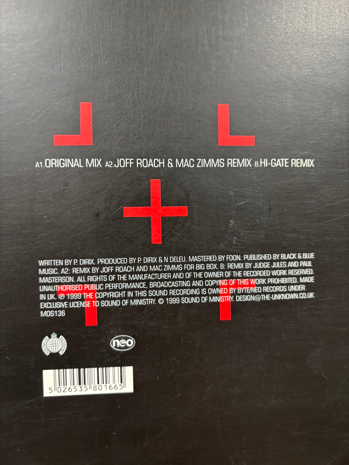 Starfighter: Apache, 12inch, Sound Of Ministry, UK 2000