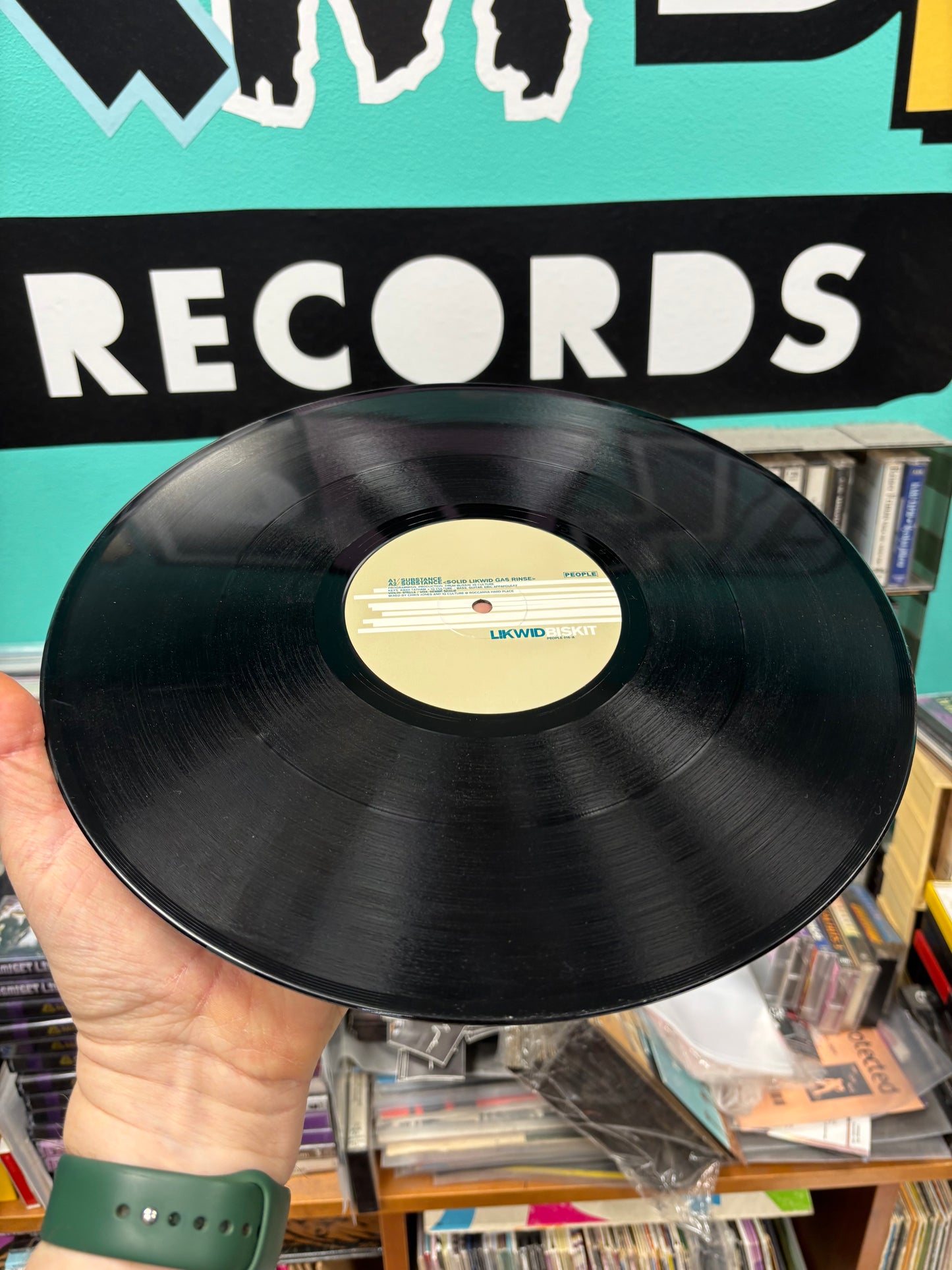 Likwid Biskit: Substance, 12inch, Only official pressing, People, UK 2000