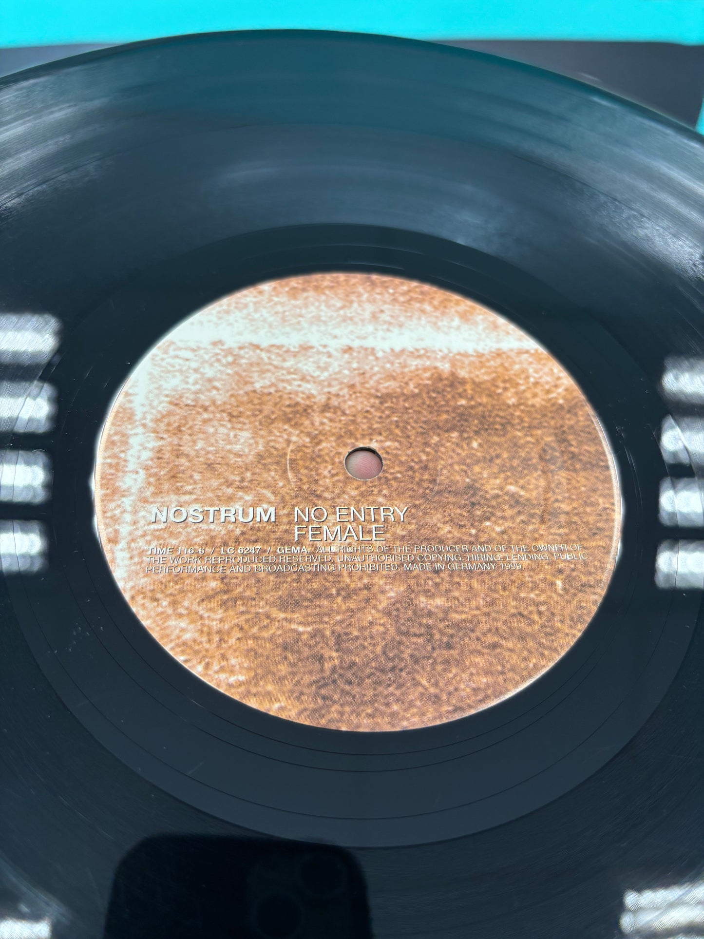 Nostrum: Mindgames, 12inch, Only official vinyl pressing, Time Unlimited, Germany 1999