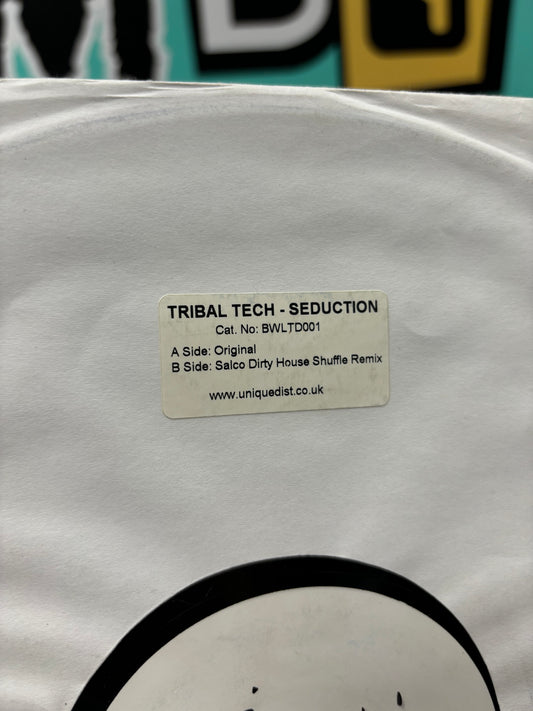 Tribal Tech: Seduction, 12inch, Only pressing, White label, Black & White Records