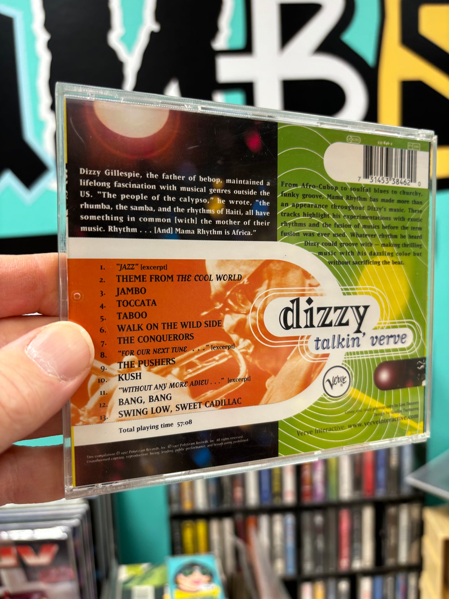Dizzy Gillespie: Talkin’ Verve, CD, remastered, US 1997